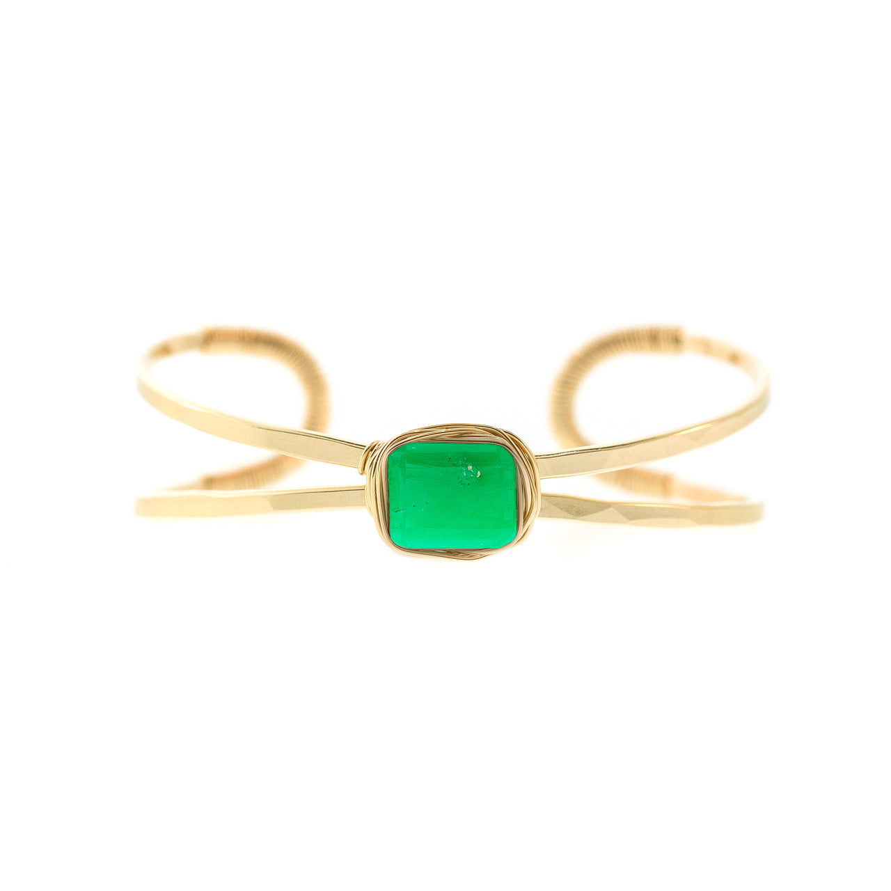 1-Stone Raj Rock Nest Cuff
