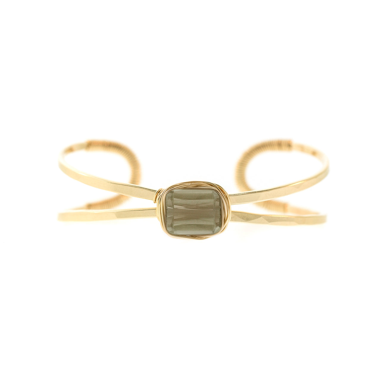 1-Stone Raj Rock Nest Cuff