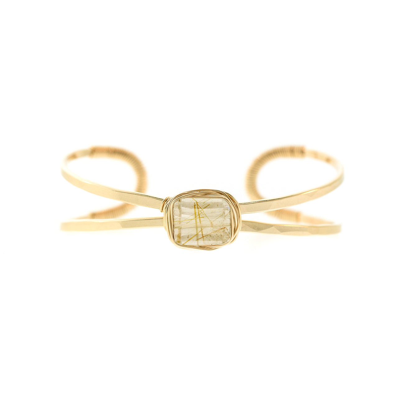 1-Stone Raj Rock Nest Cuff