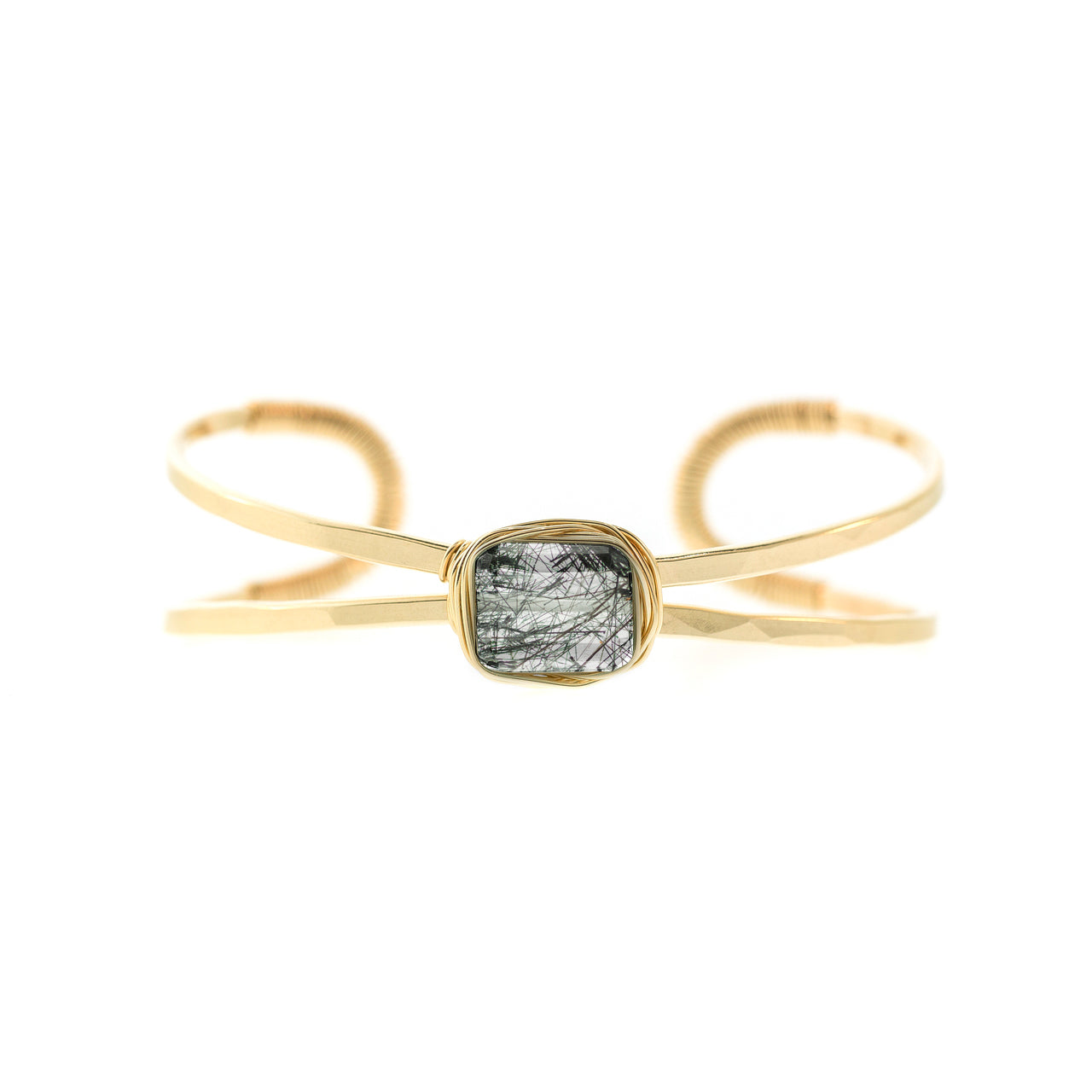 1-Stone Raj Rock Nest Cuff