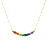 Rainbow Cleo Swing Necklace