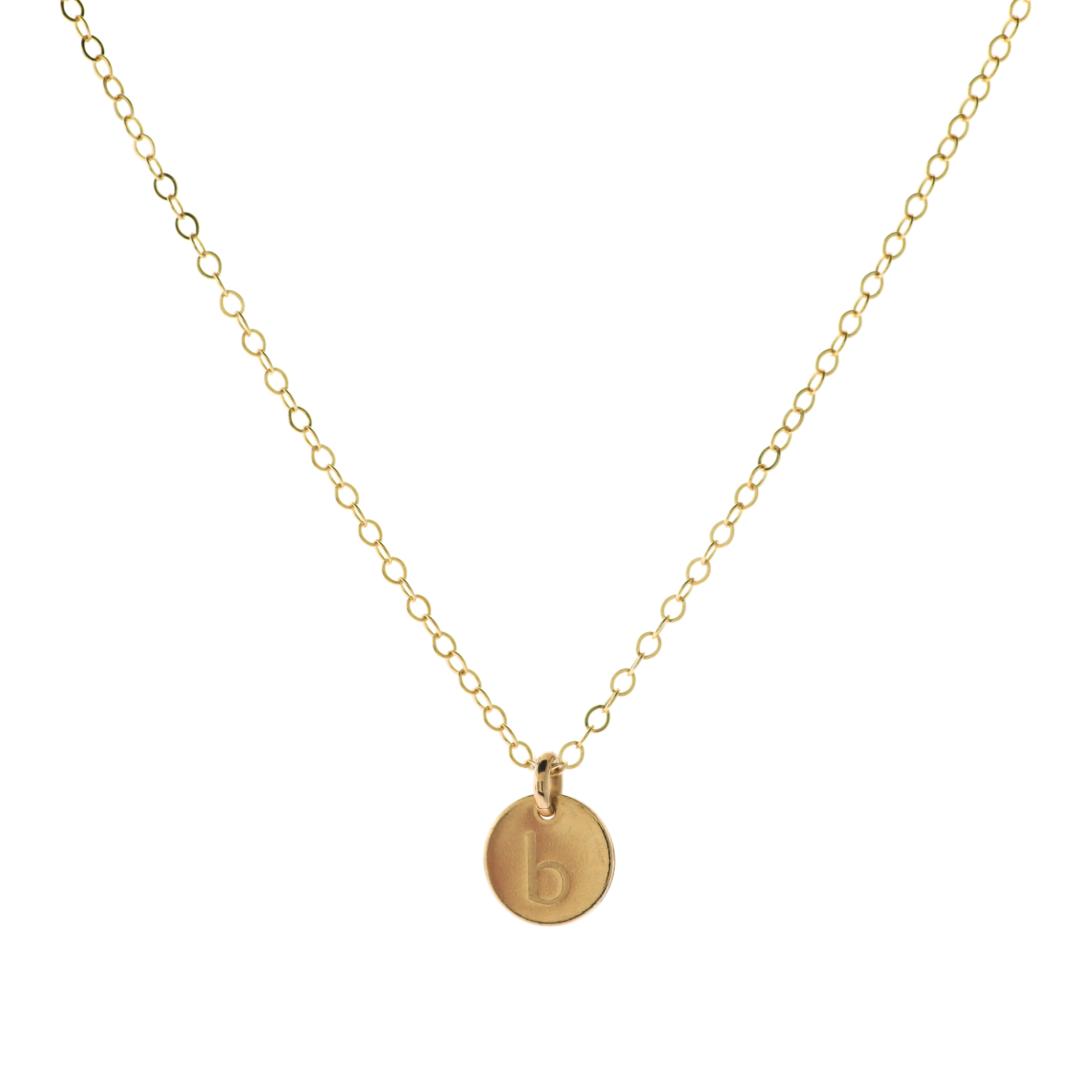 Alphabet Charm Necklace