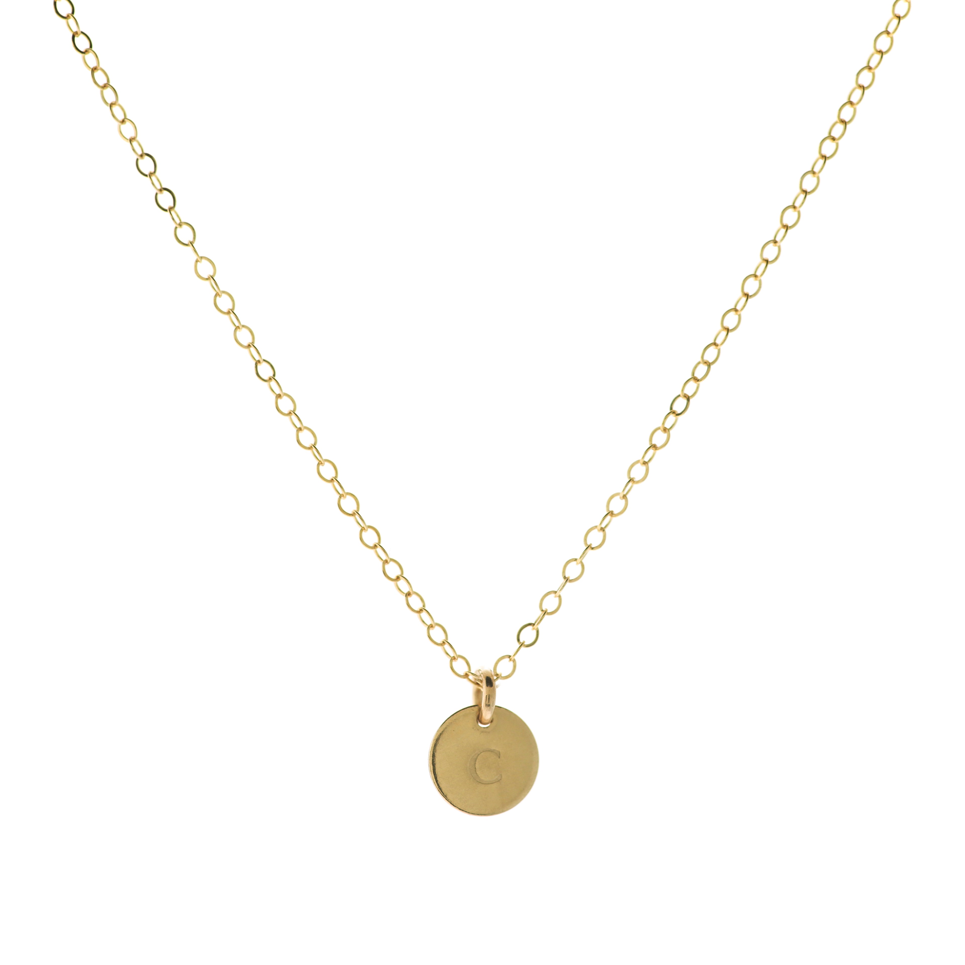 Alphabet Charm Necklace