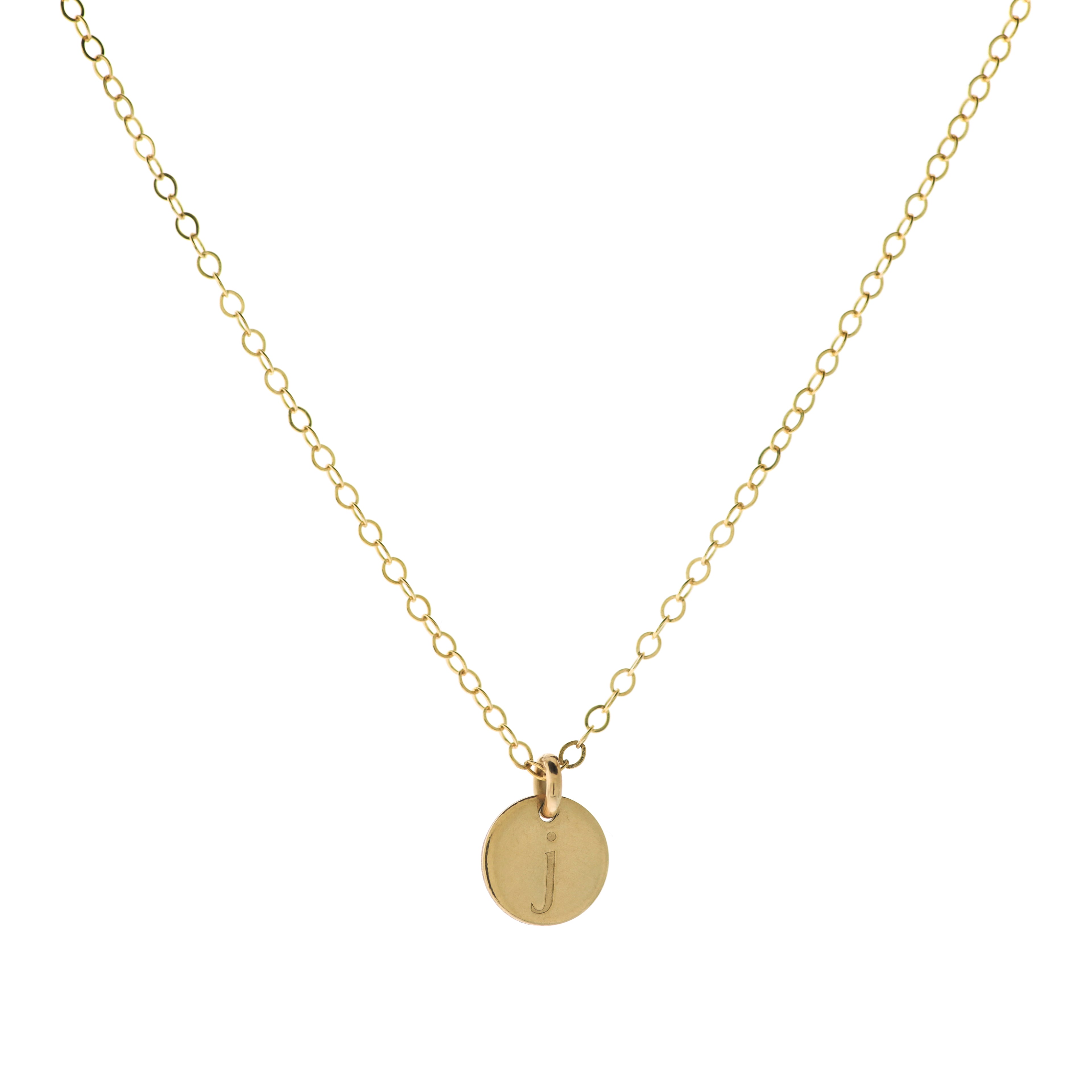 Alphabet Charm Necklace