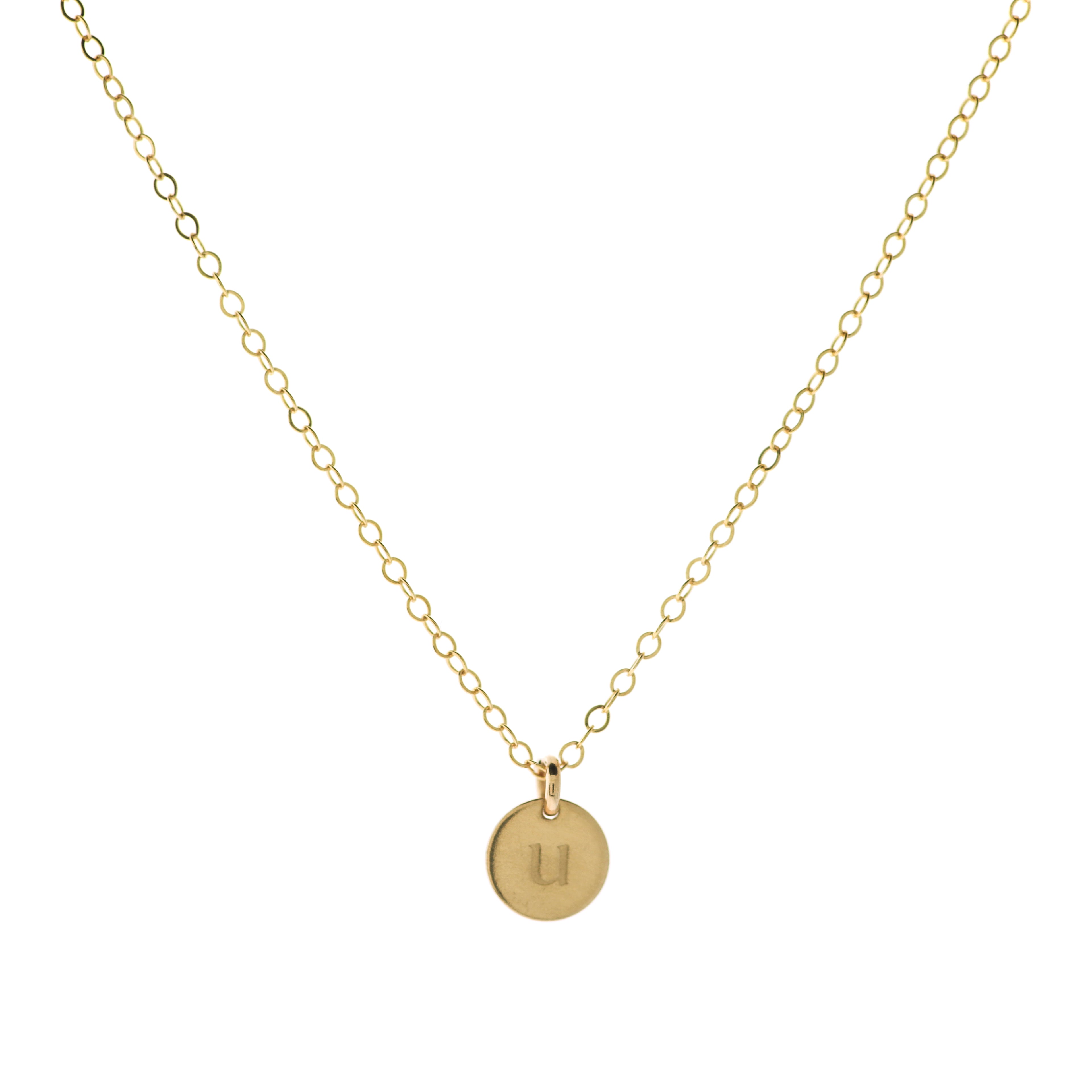 Alphabet Charm Necklace