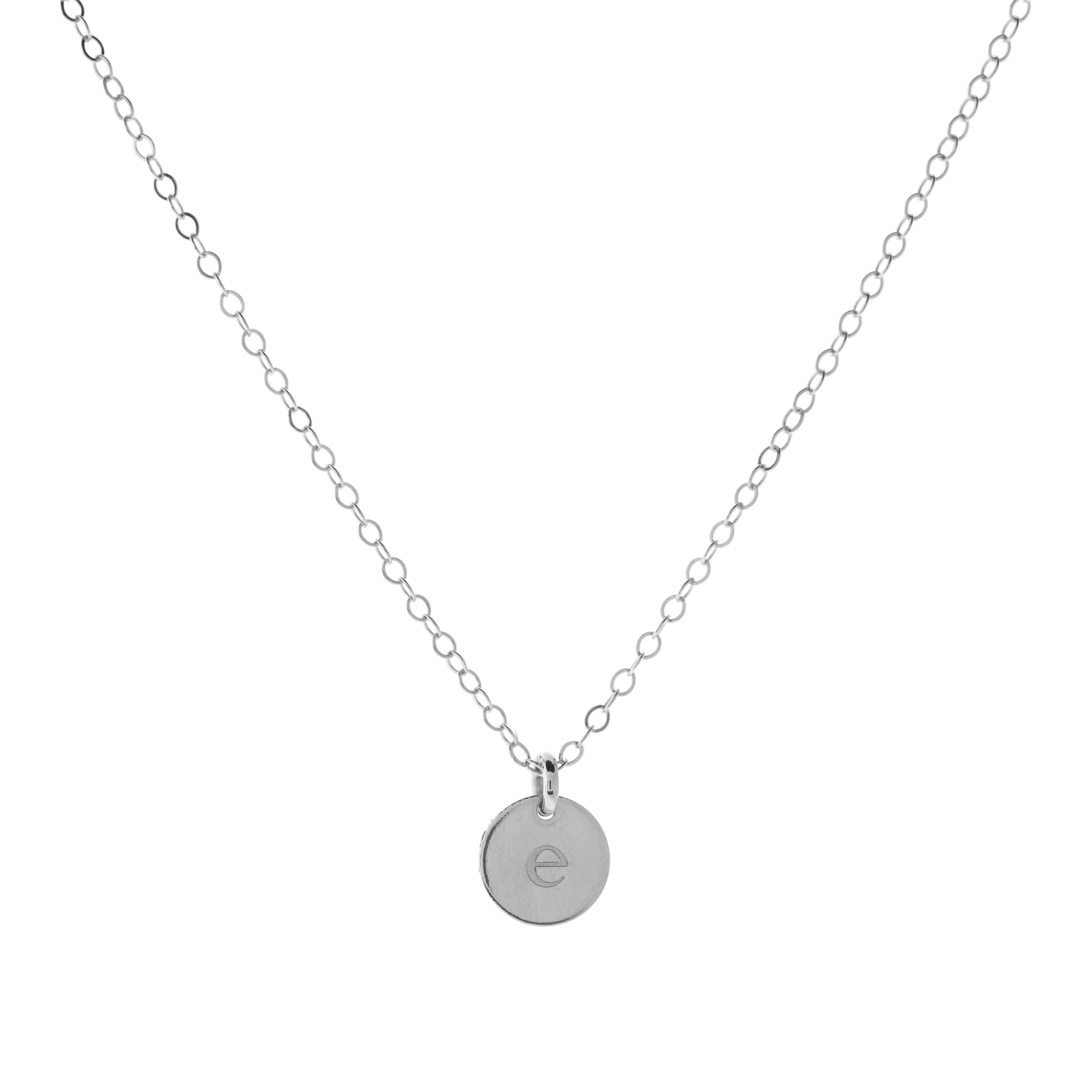 Alphabet Charm Necklace