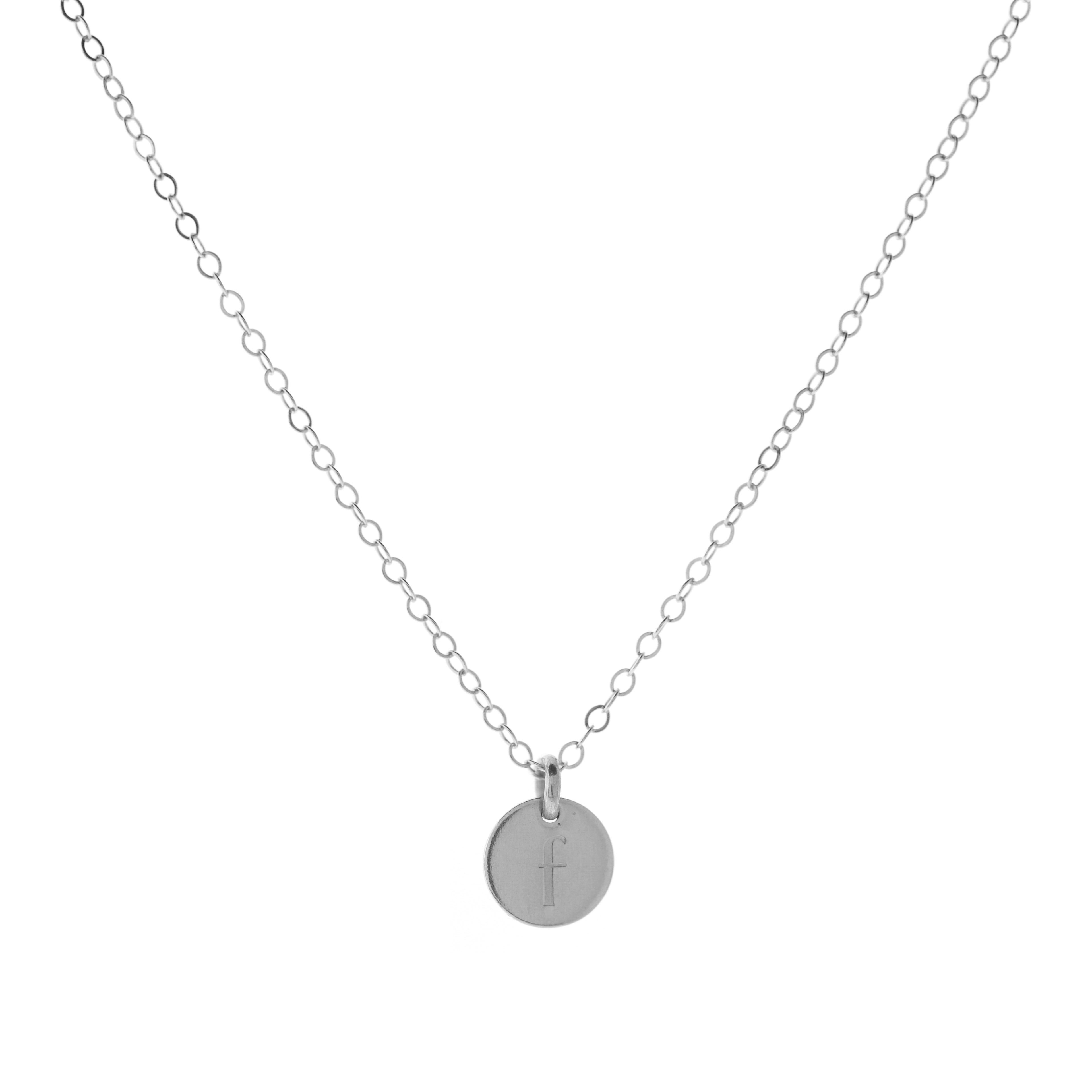 Alphabet Charm Necklace