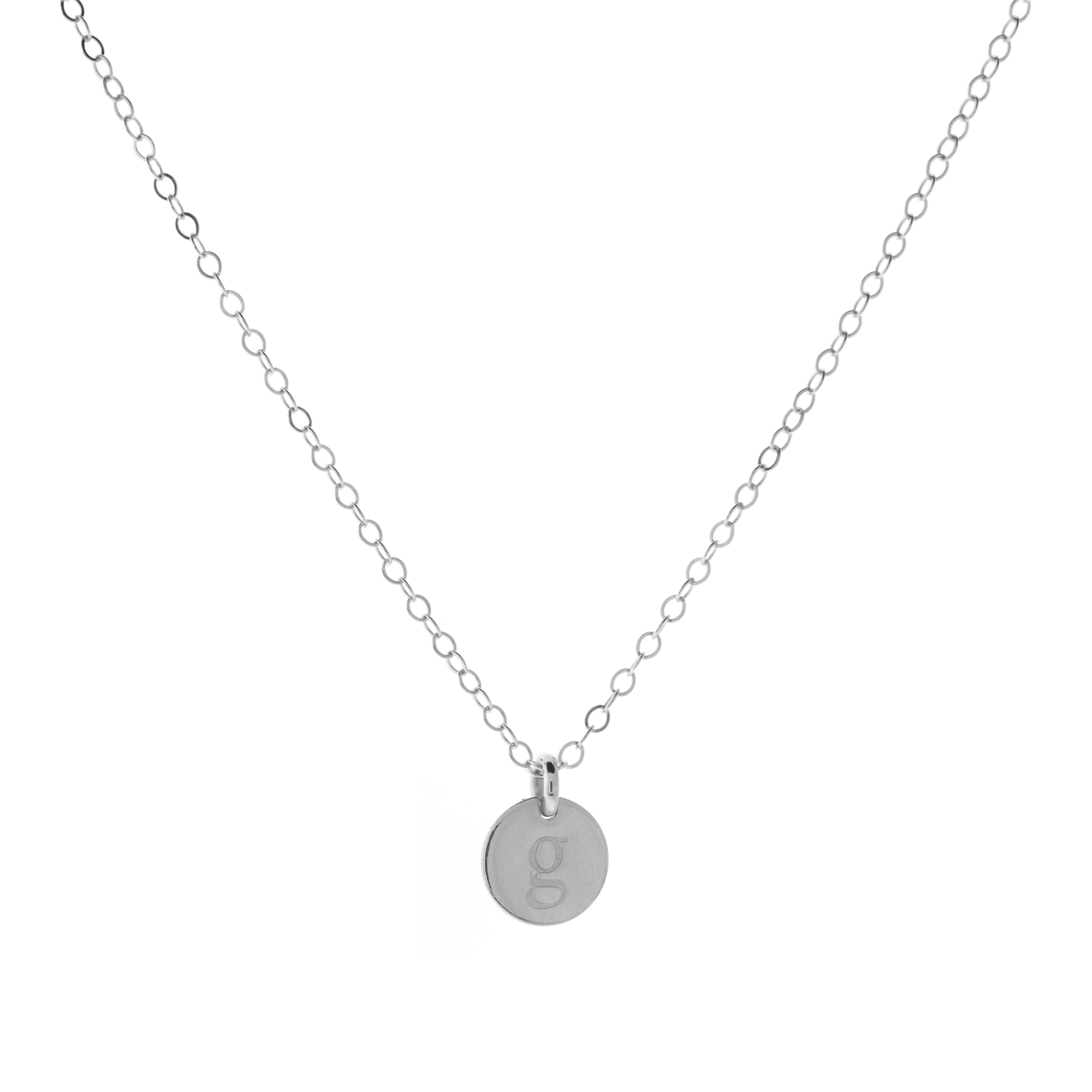 Alphabet Charm Necklace