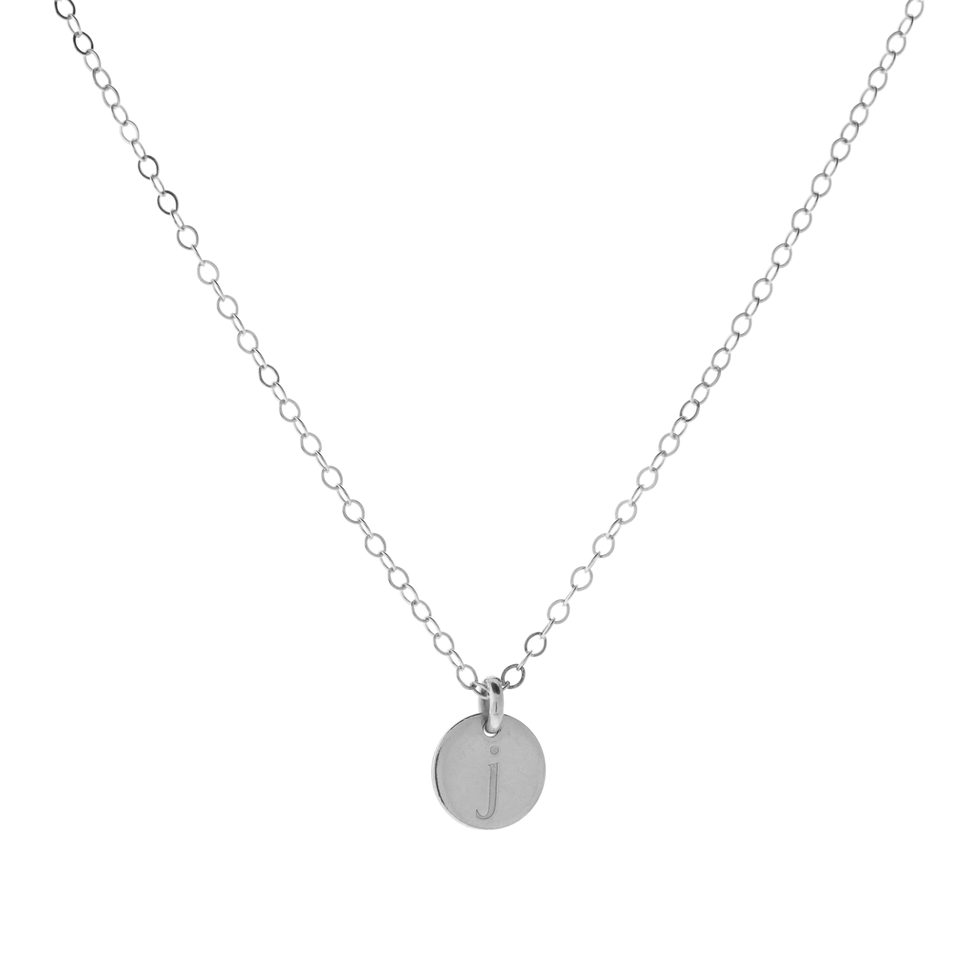 Alphabet Charm Necklace