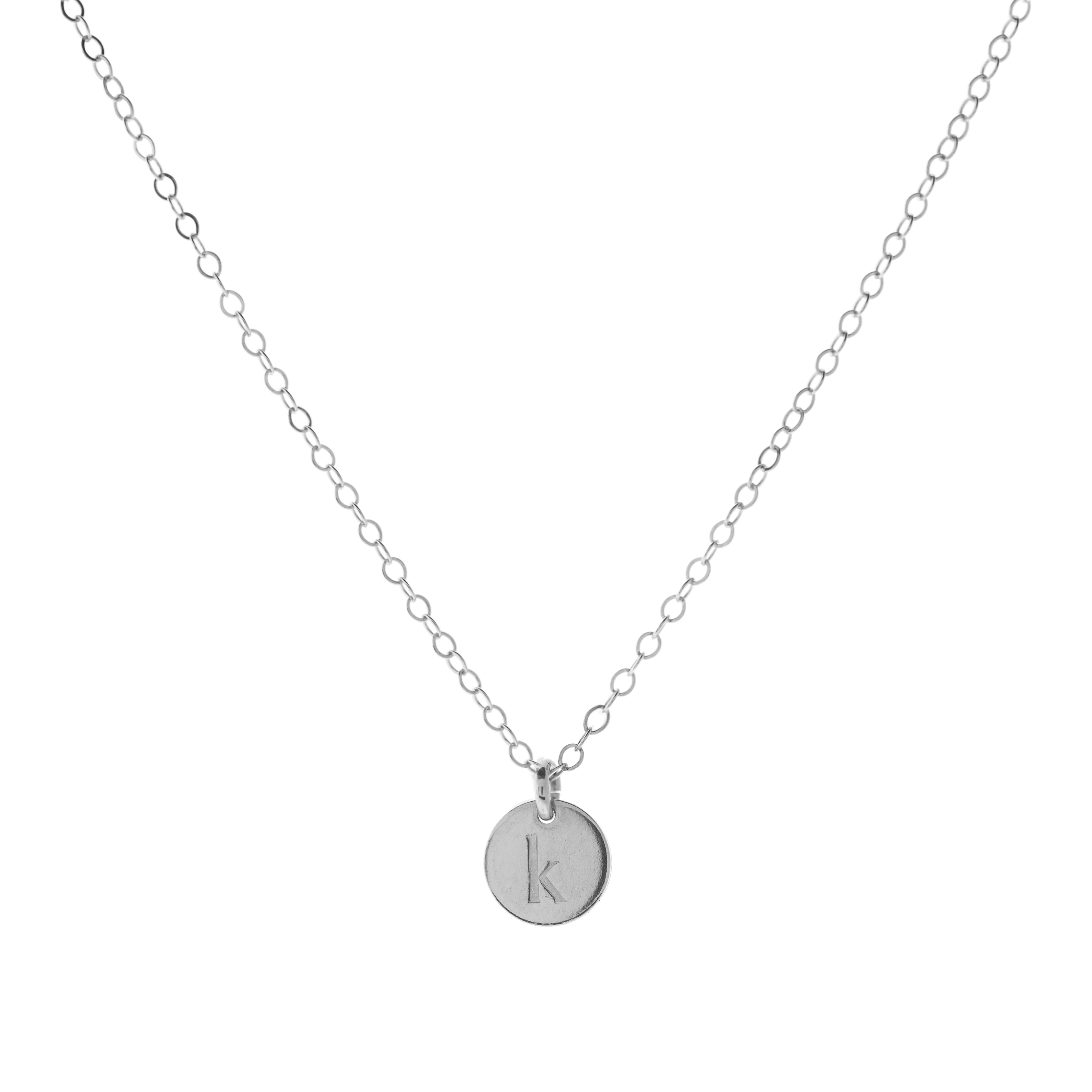 Alphabet Charm Necklace