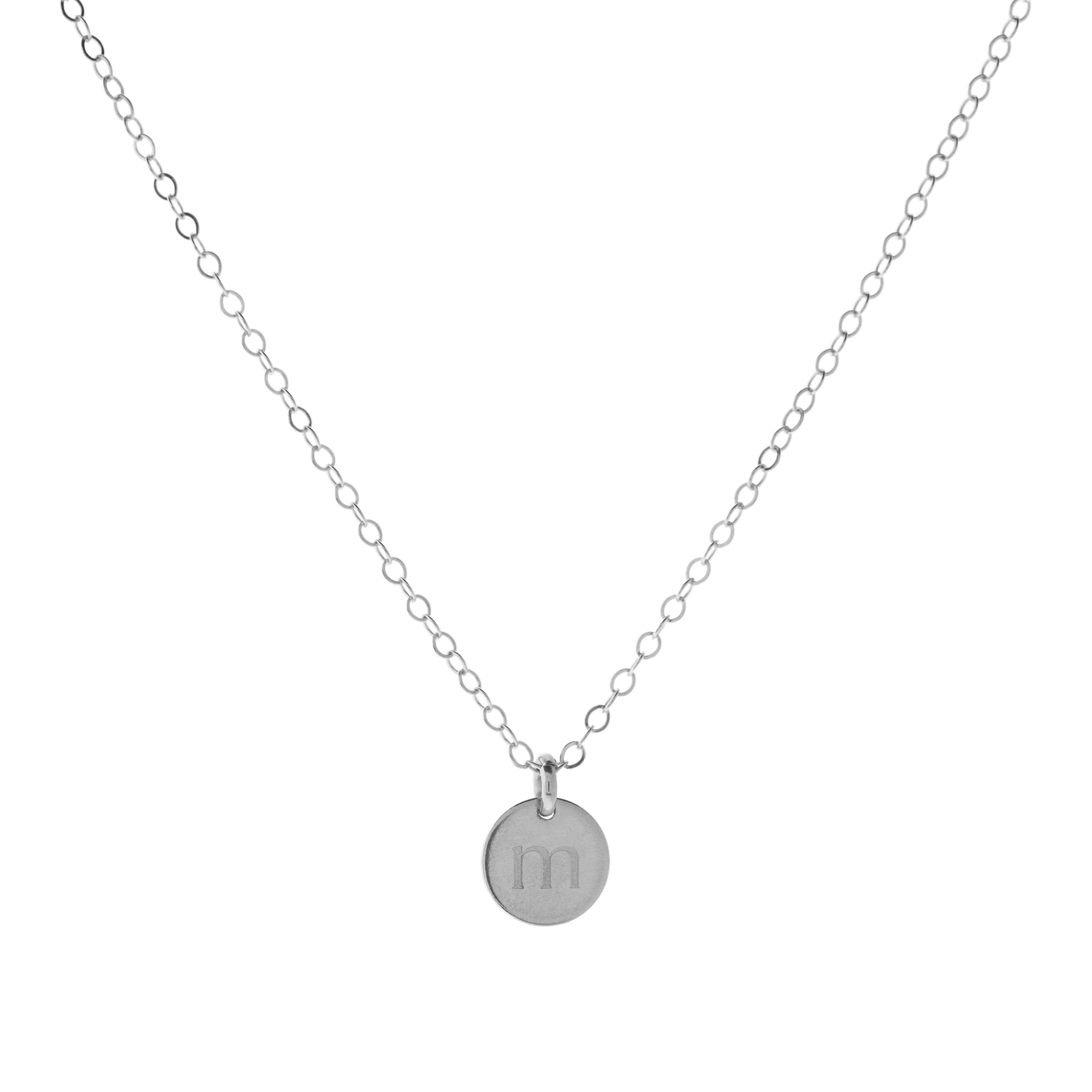 Alphabet Charm Necklace