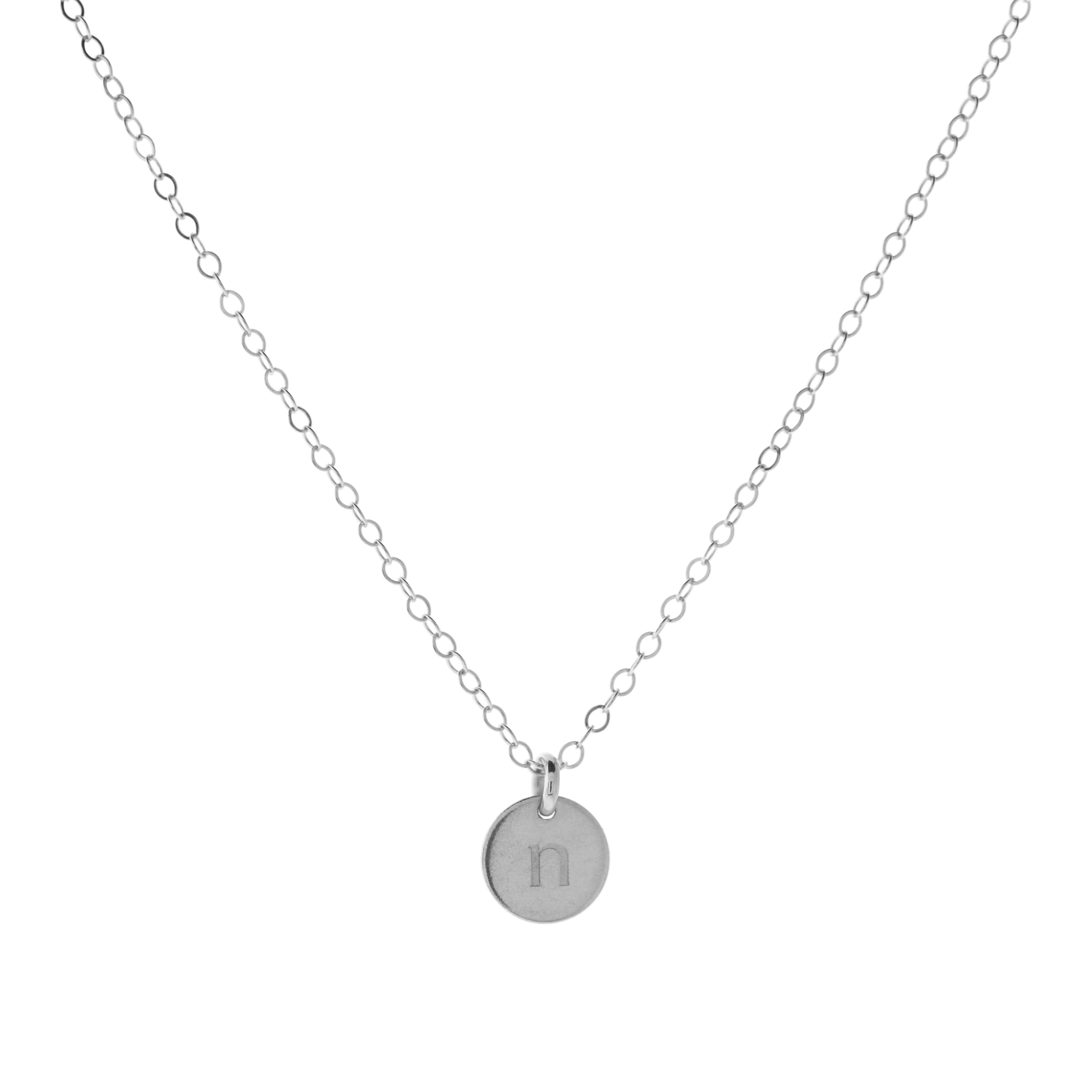 Alphabet Charm Necklace