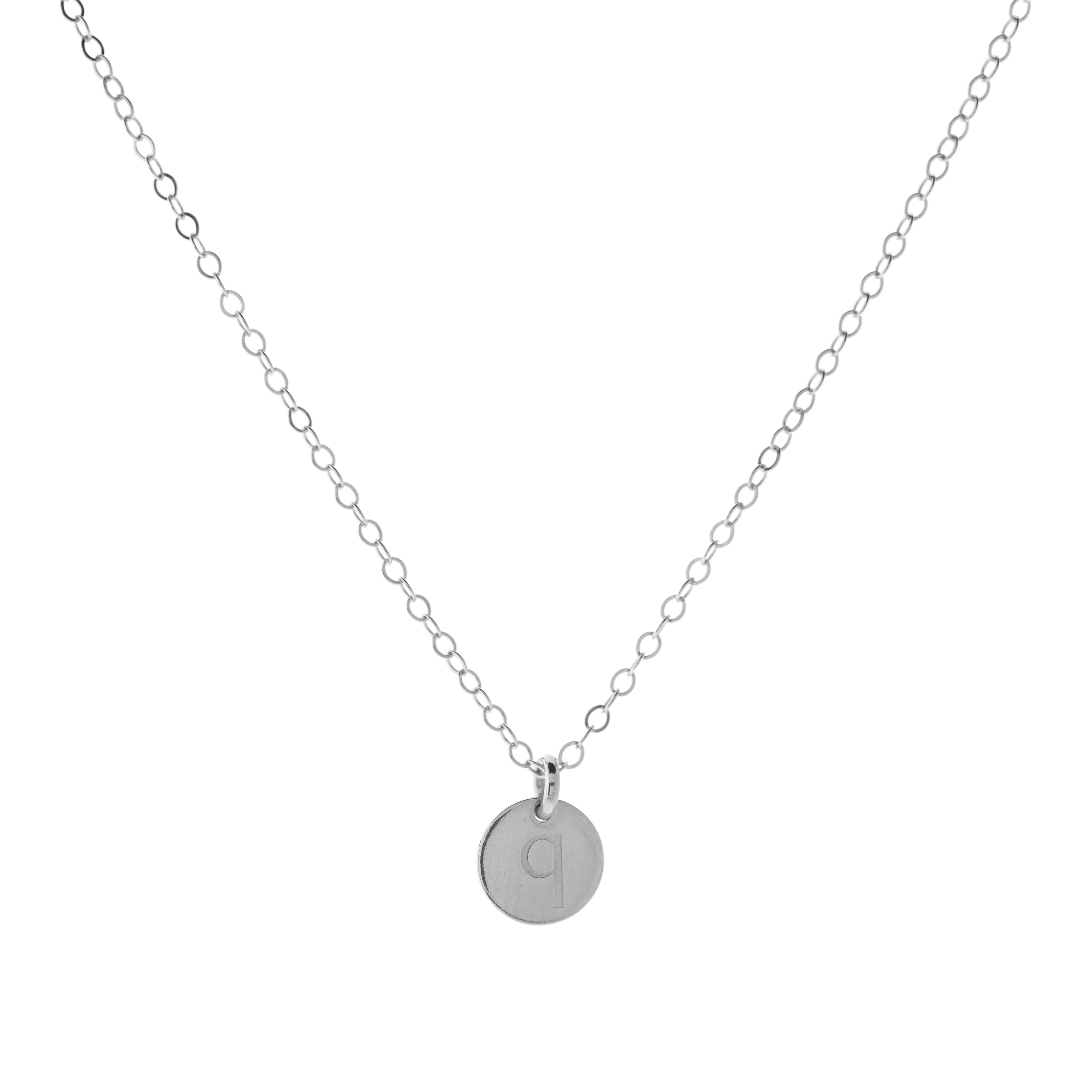 Alphabet Charm Necklace