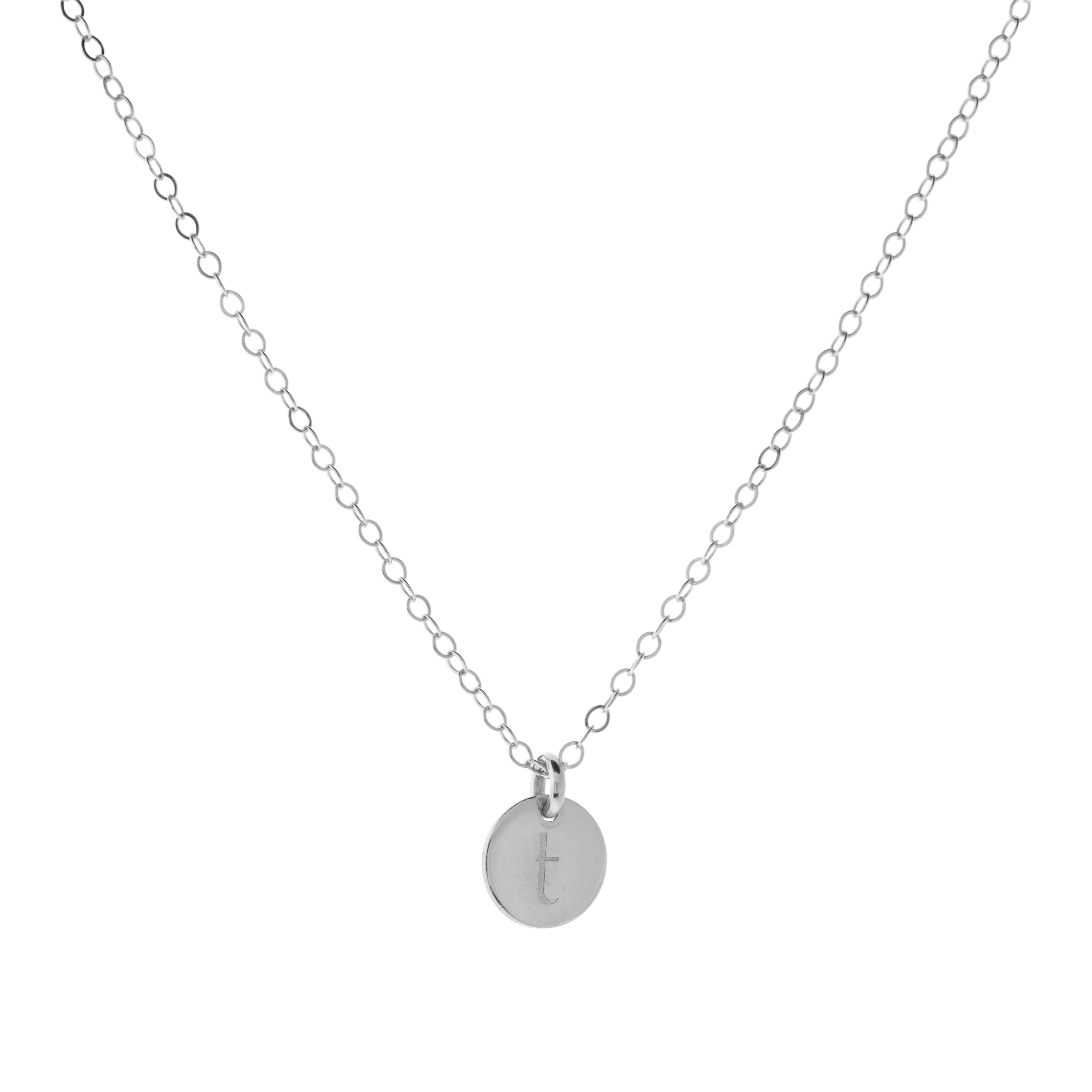Alphabet Charm Necklace