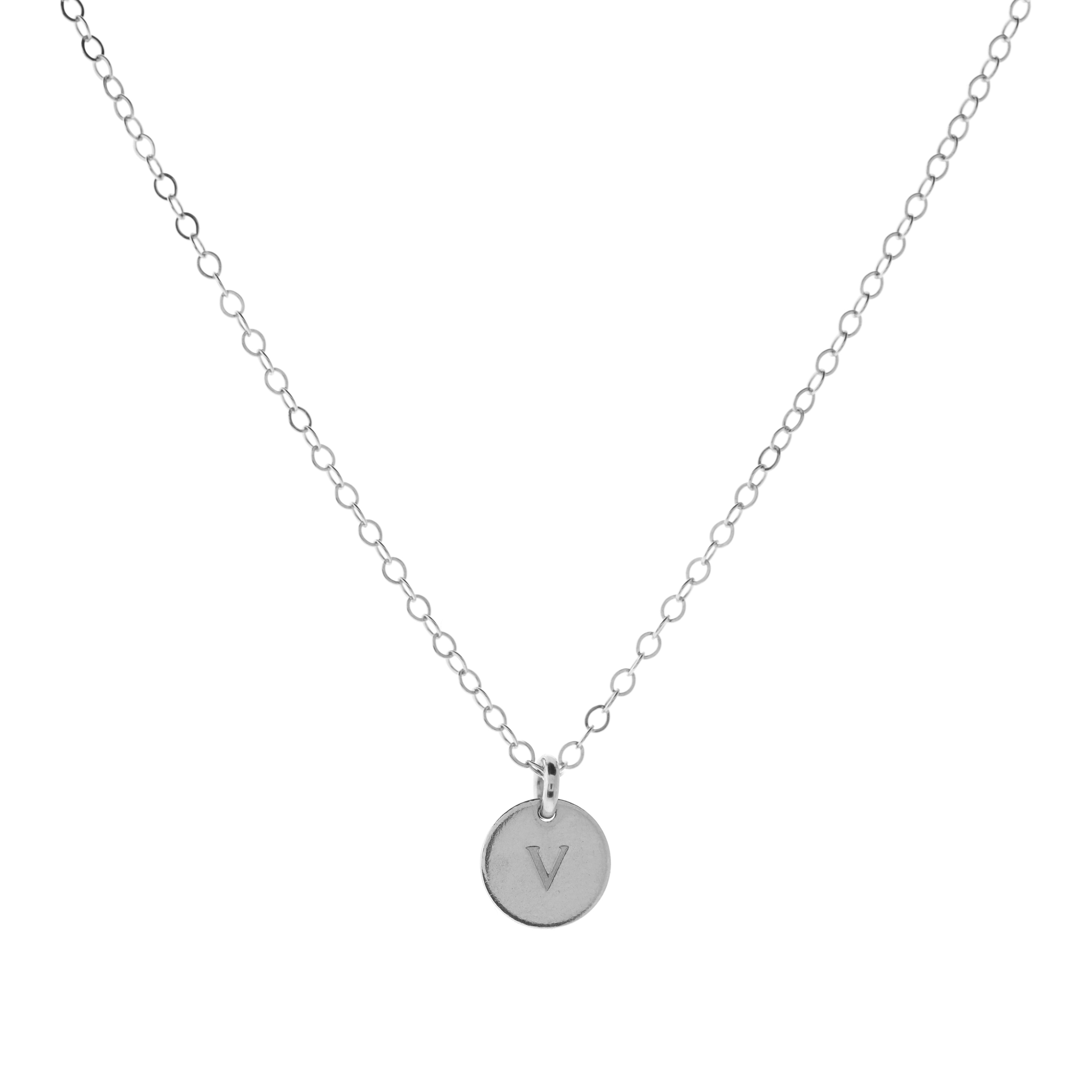 Alphabet Charm Necklace