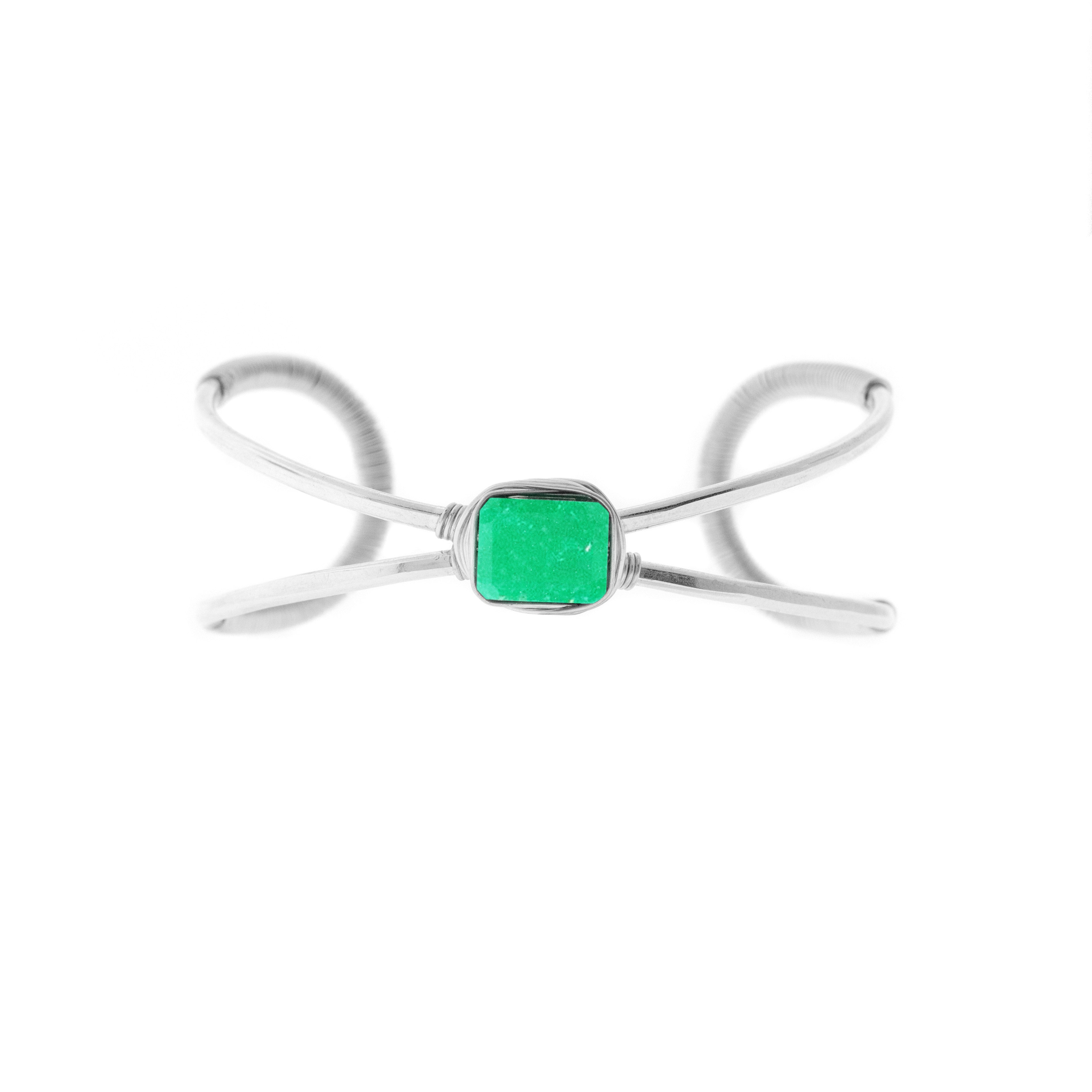 1-Stone Raj Rock Nest Cuff