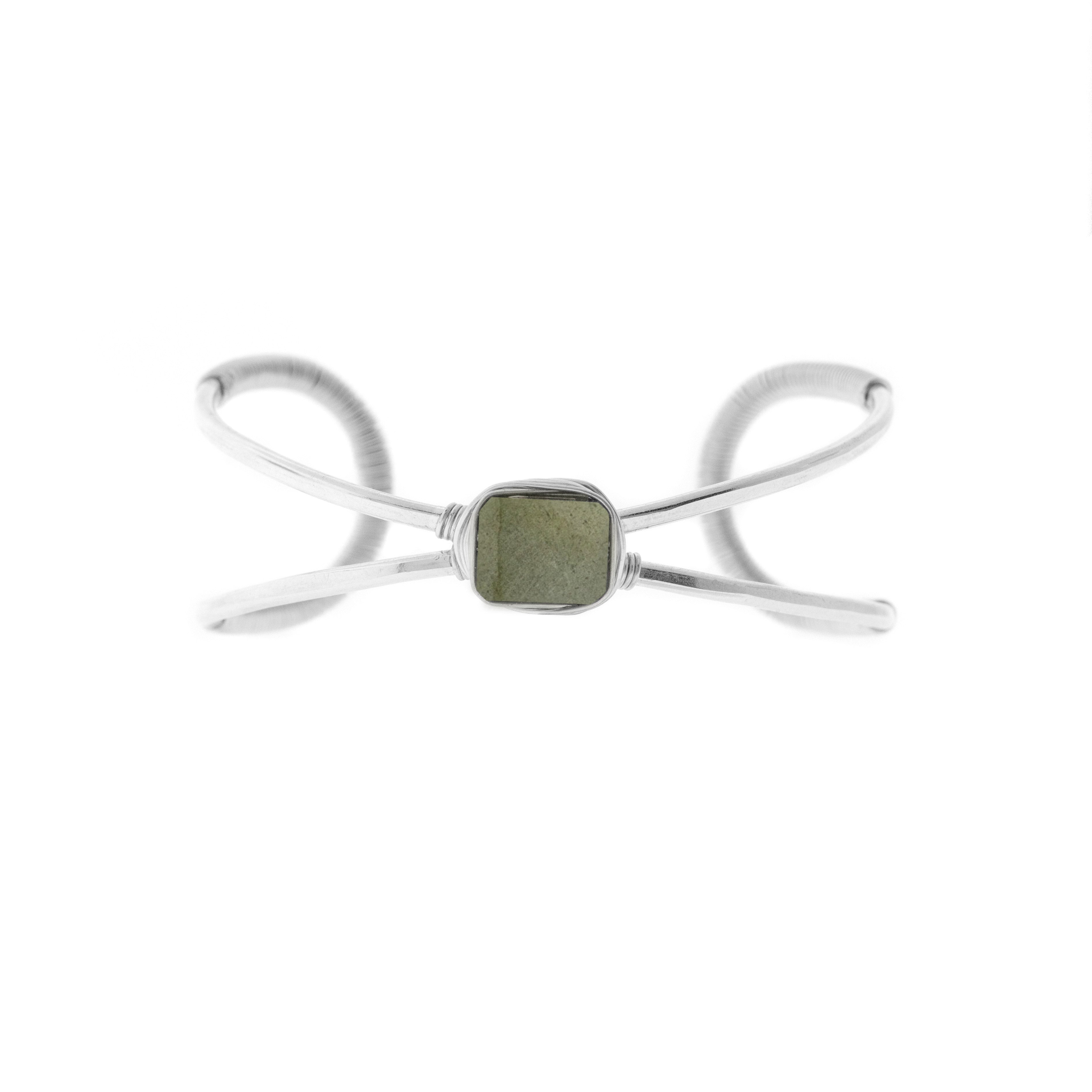 1-Stone Raj Rock Nest Cuff