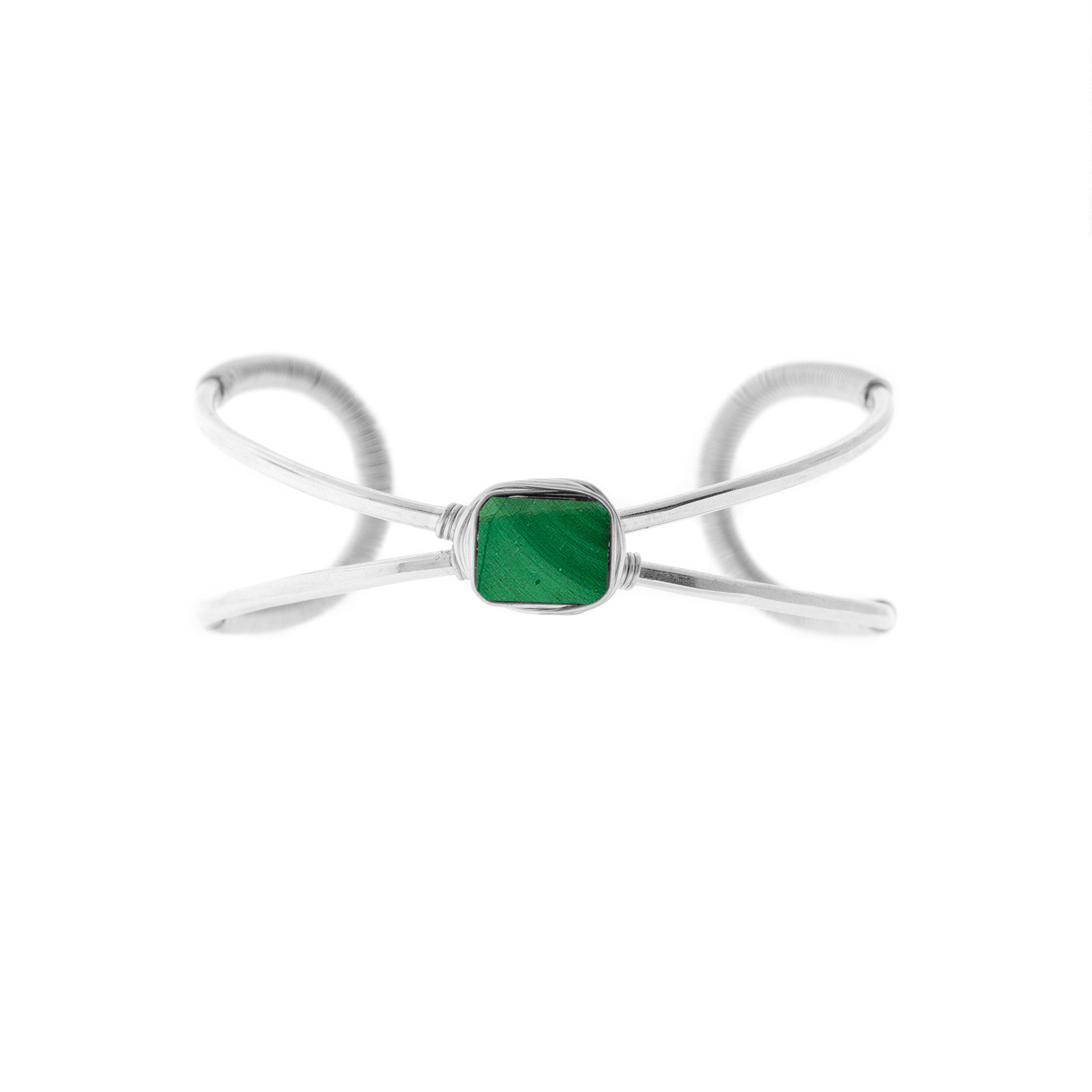 1-Stone Raj Rock Nest Cuff