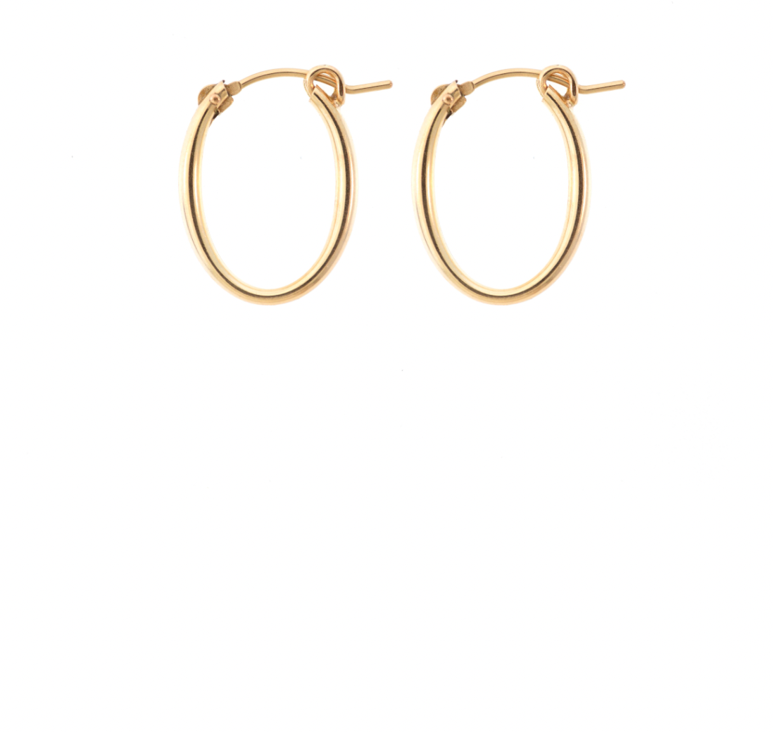 Oval Hoops