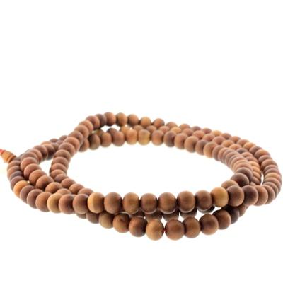 Long Sandalwood Necklace- QUICK SHIP
