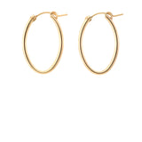 Oval Hoops