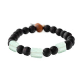 Raj Rock 3-Stone Shaligram Bracelet