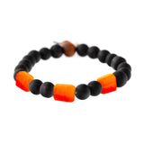 Raj Rock 3-Stone Shaligram Bracelet