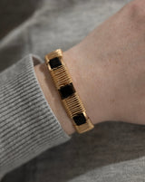 Petite Rock 3-Stone Cuff