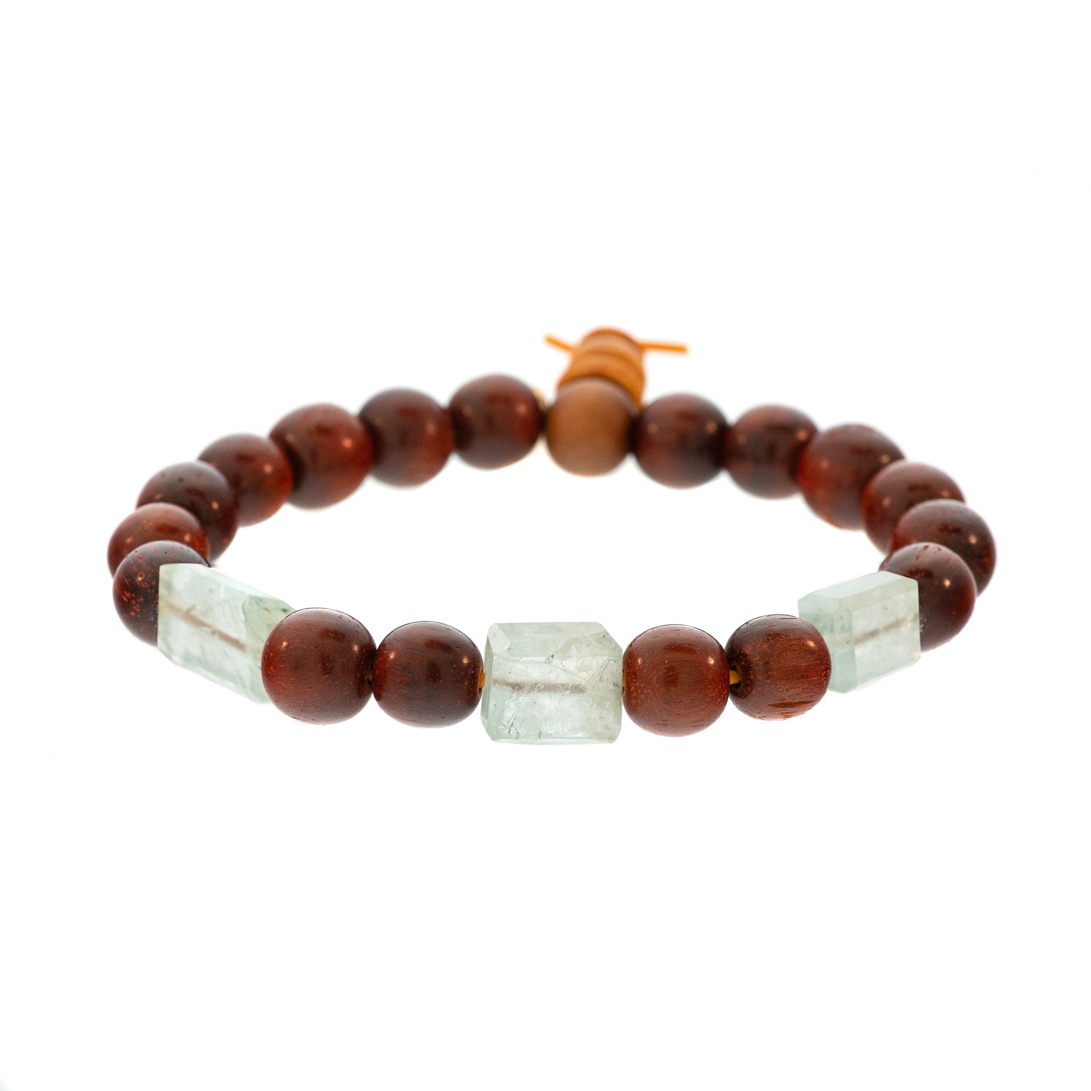3-Stone Raj Redwood Bracelet