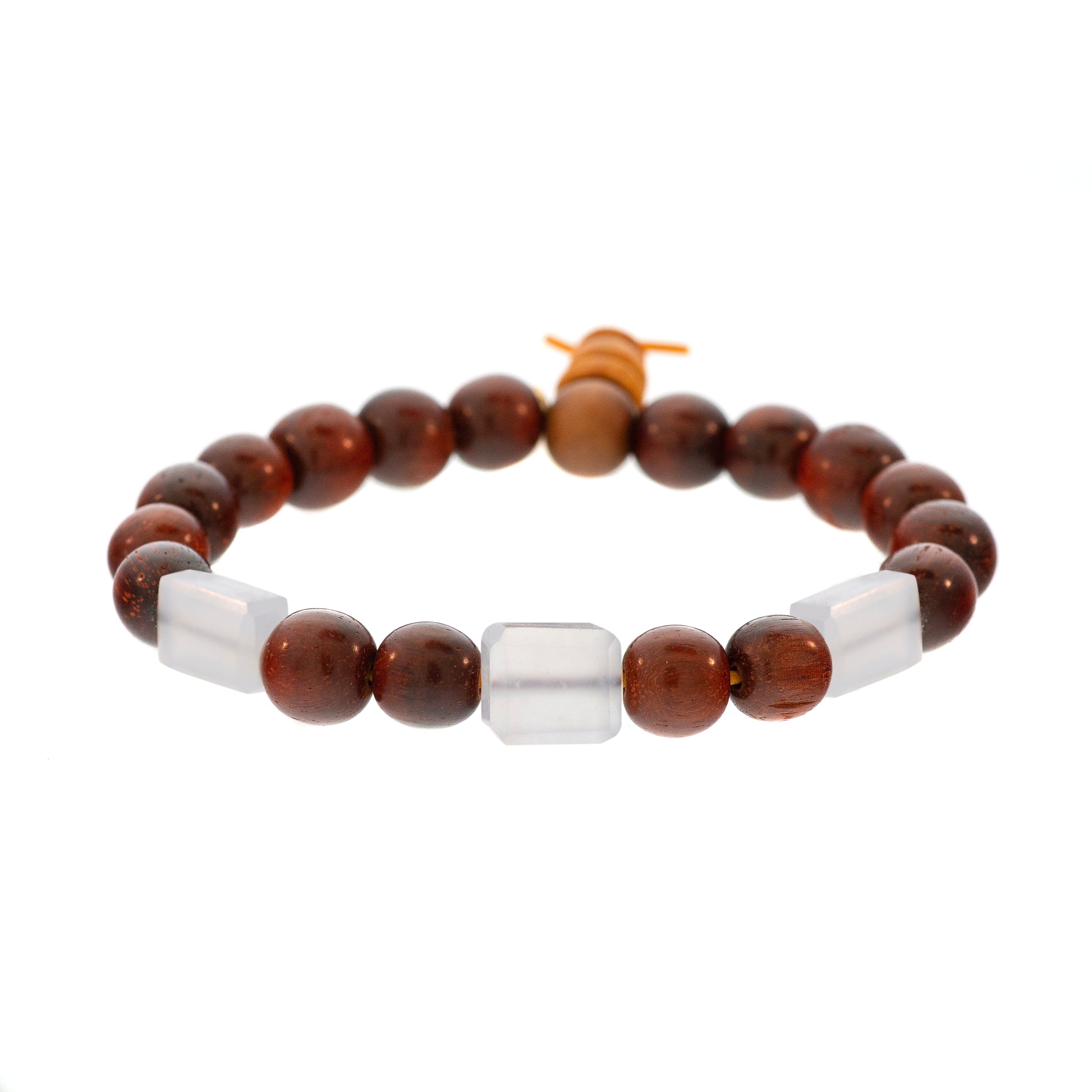 3-Stone Raj Redwood Bracelet