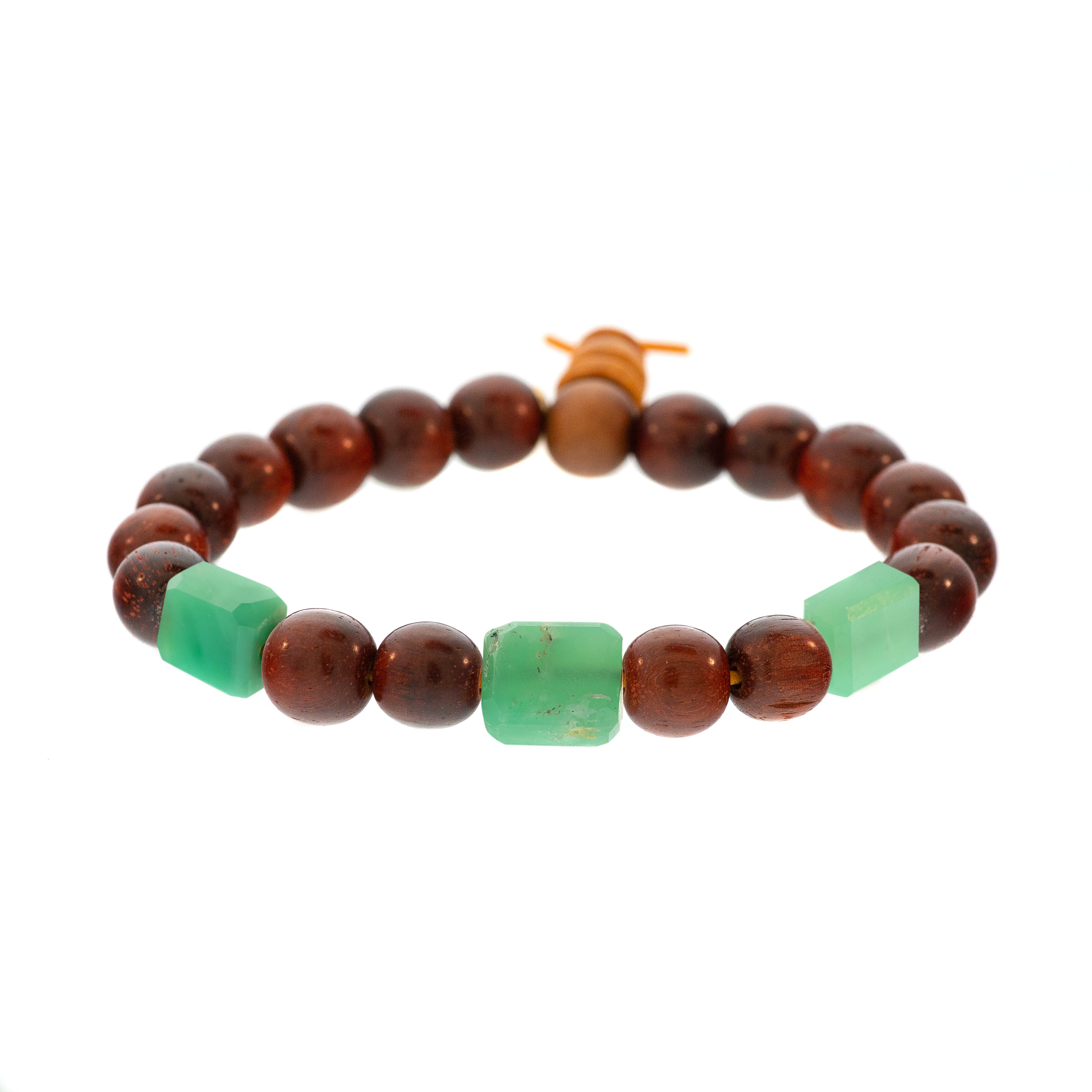 3-Stone Raj Redwood Bracelet