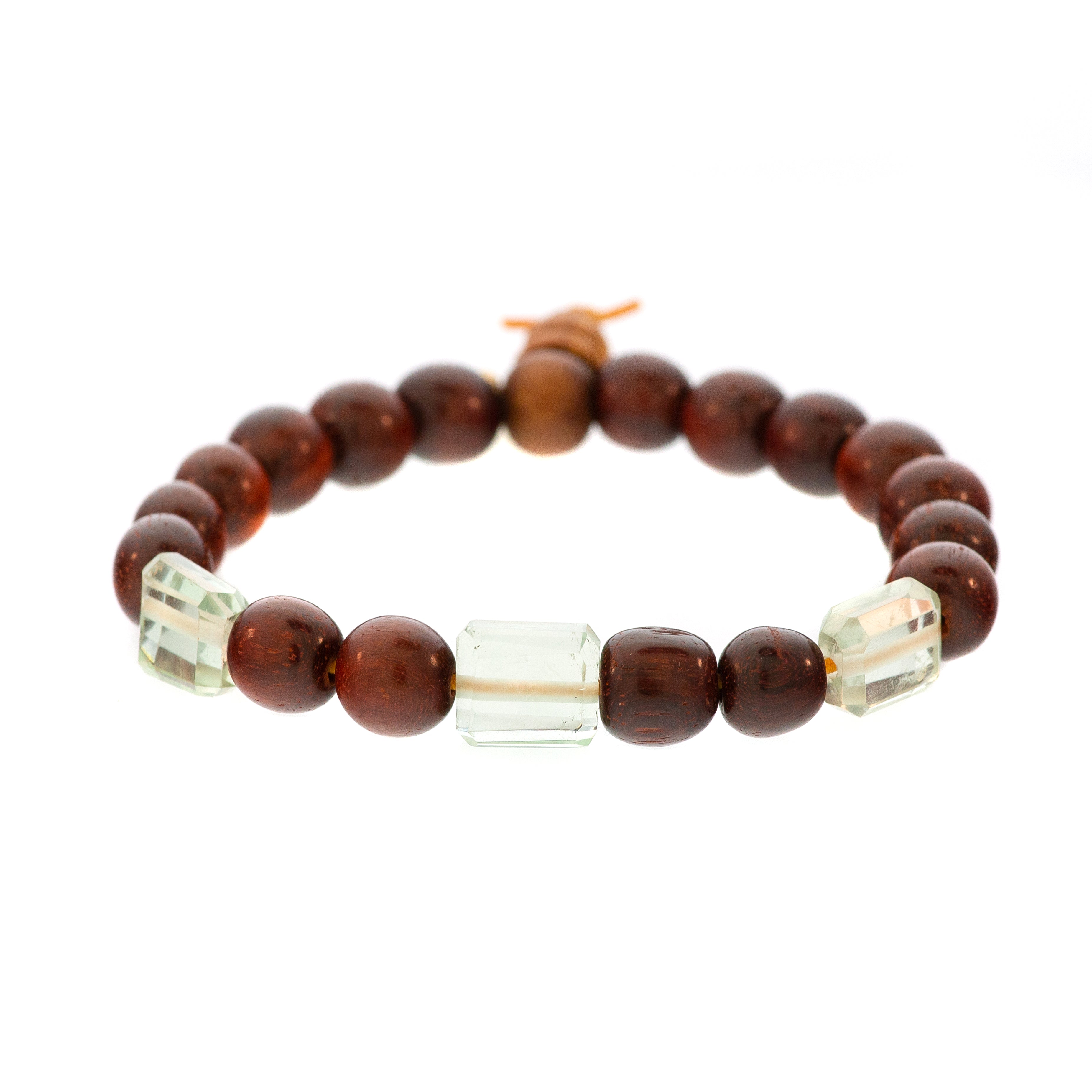 3-Stone Raj Redwood Bracelet
