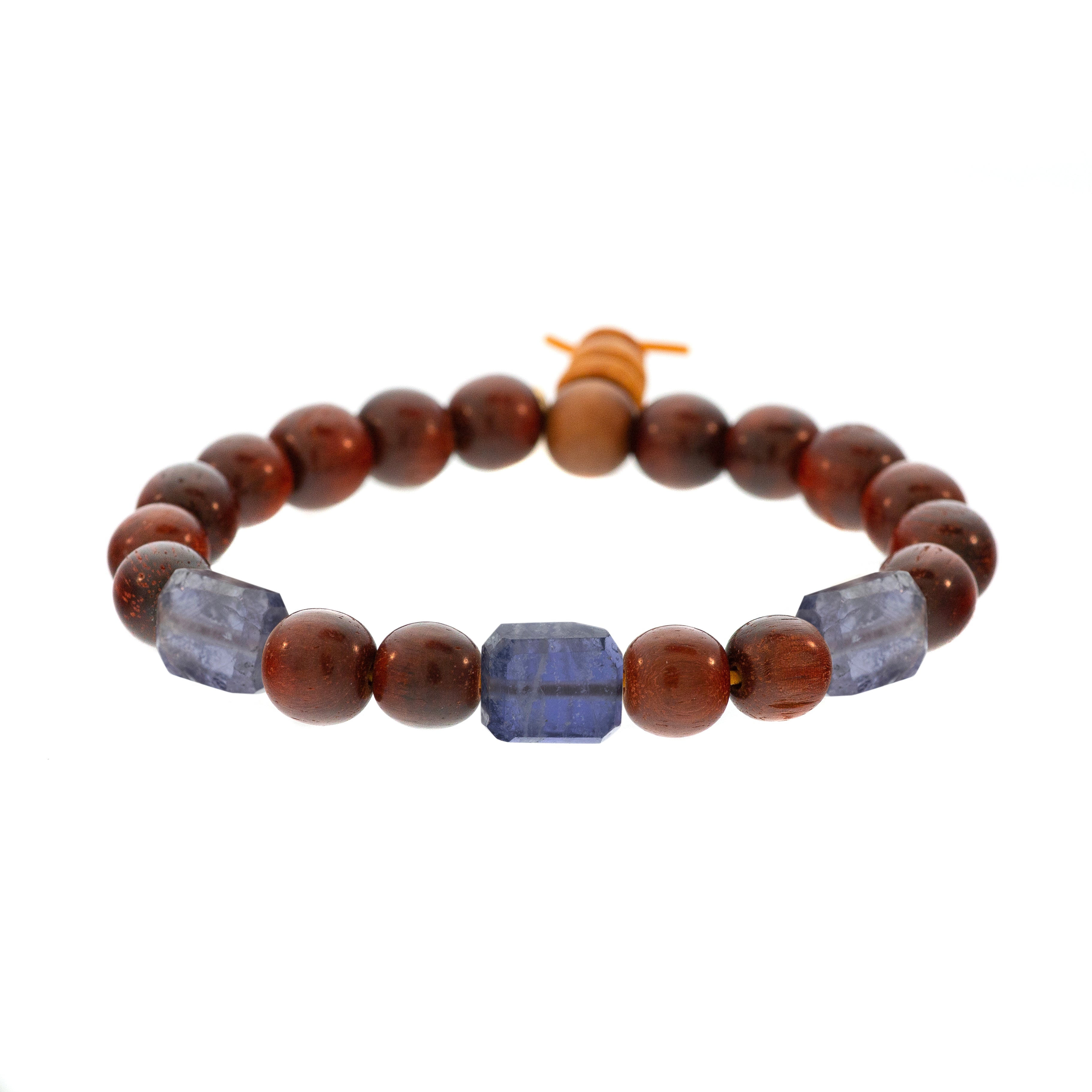 3-Stone Raj Redwood Bracelet
