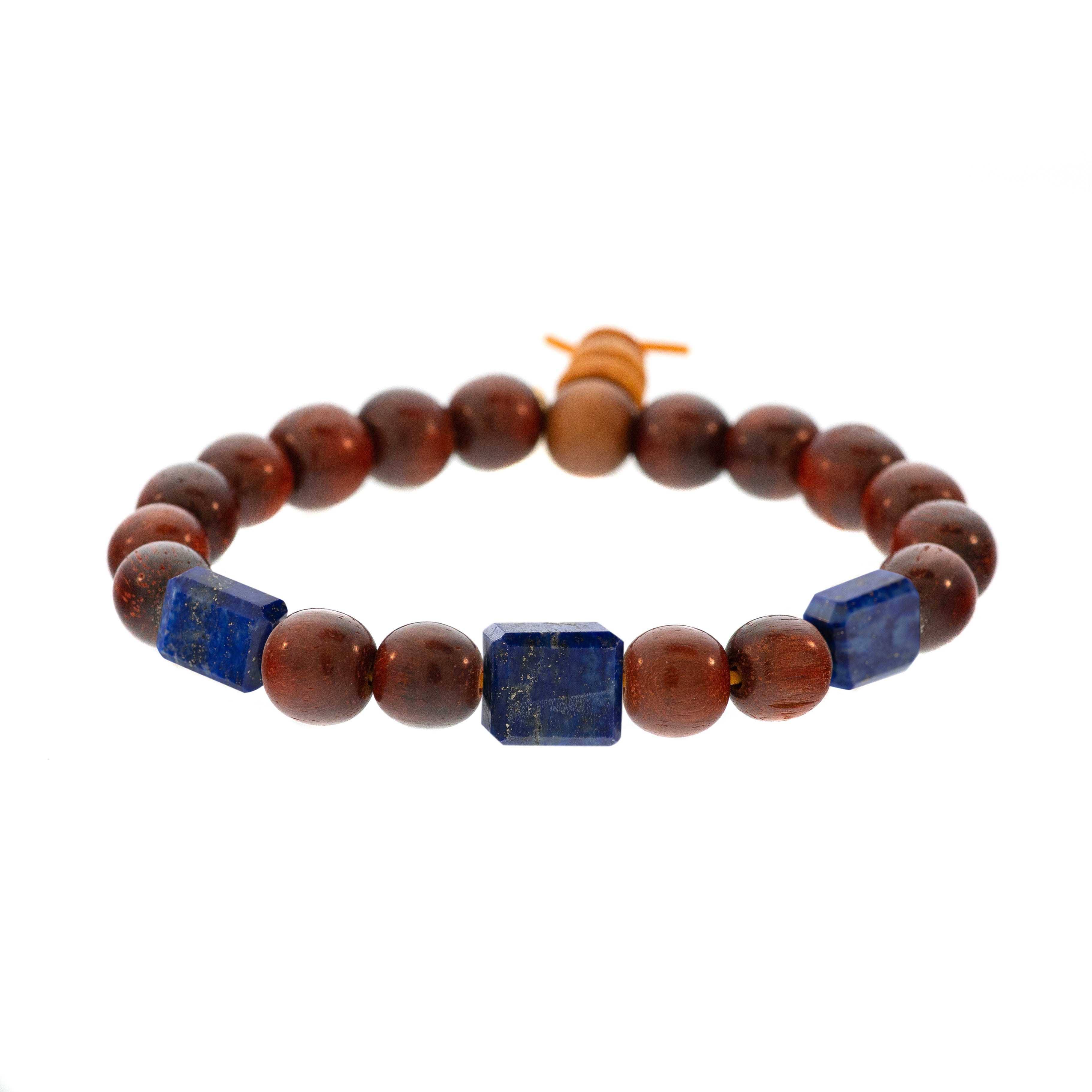 3-Stone Raj Redwood Bracelet