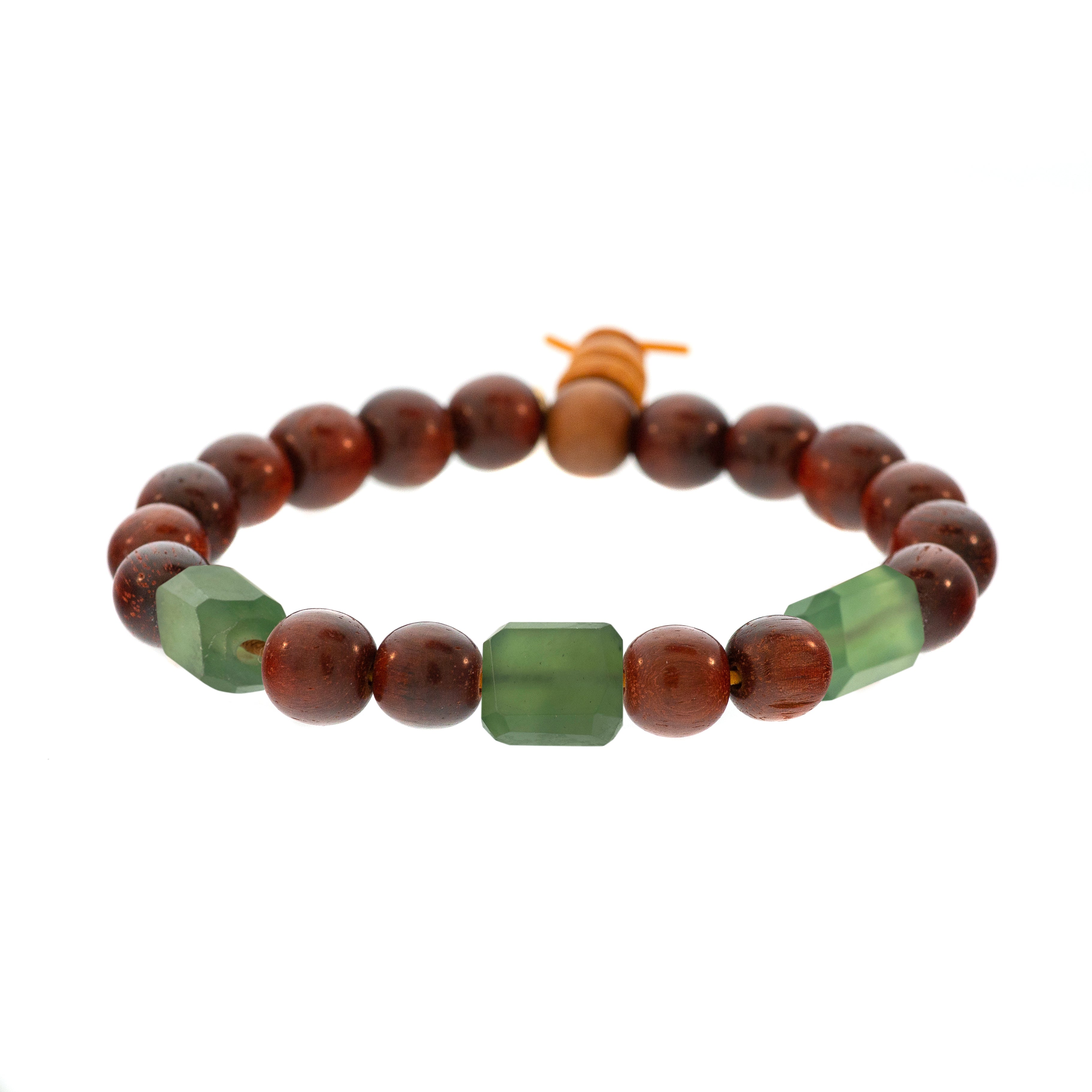 3-Stone Raj Redwood Bracelet