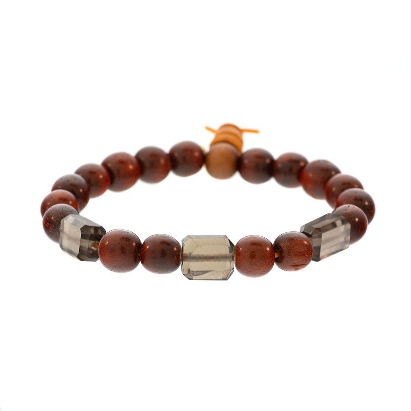 3-Stone Raj Redwood Bracelet