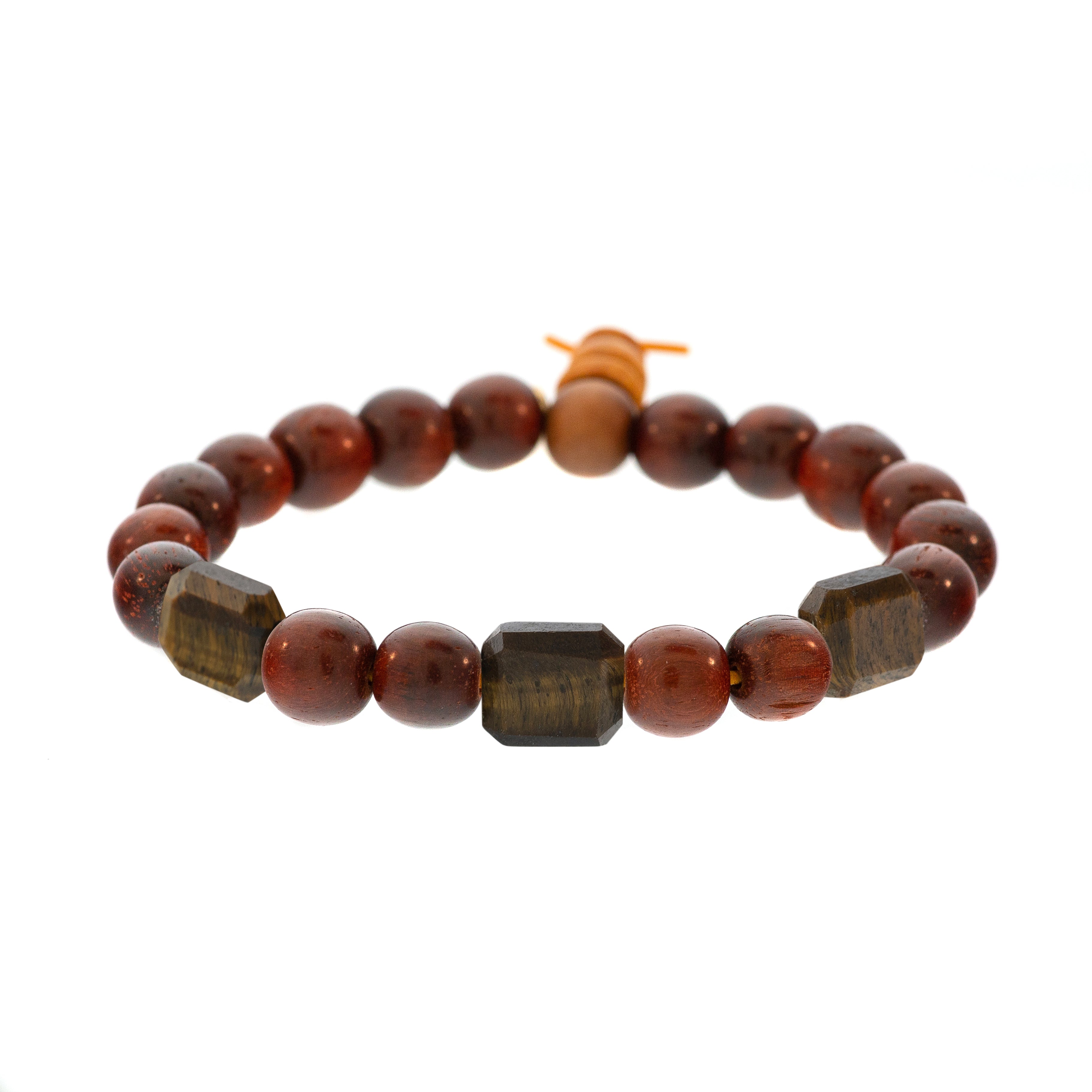 3-Stone Raj Redwood Bracelet