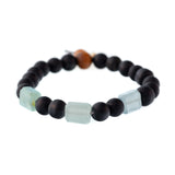 3-Stone Raj Shaligram Bracelet