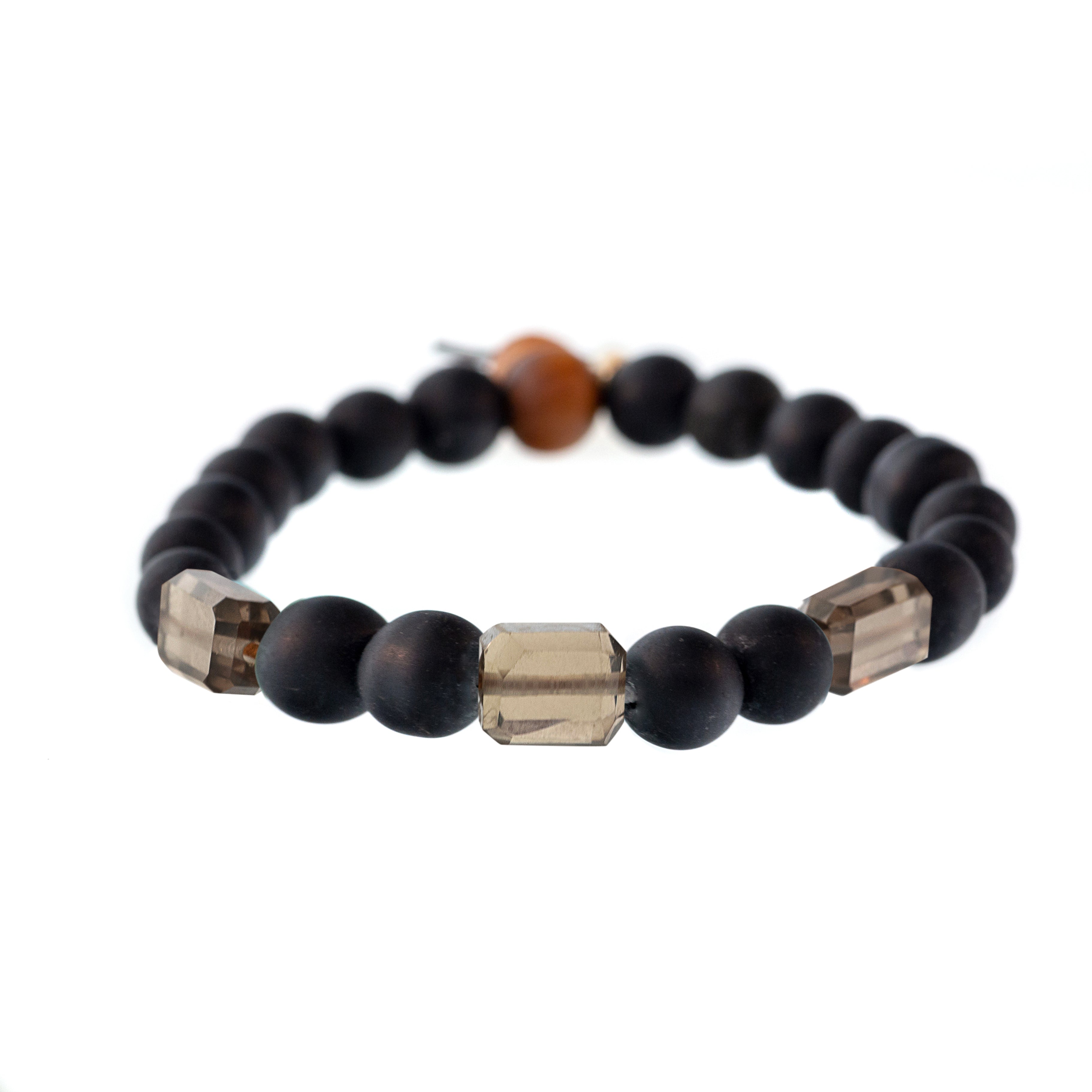 3-Stone Raj Shaligram Bracelet