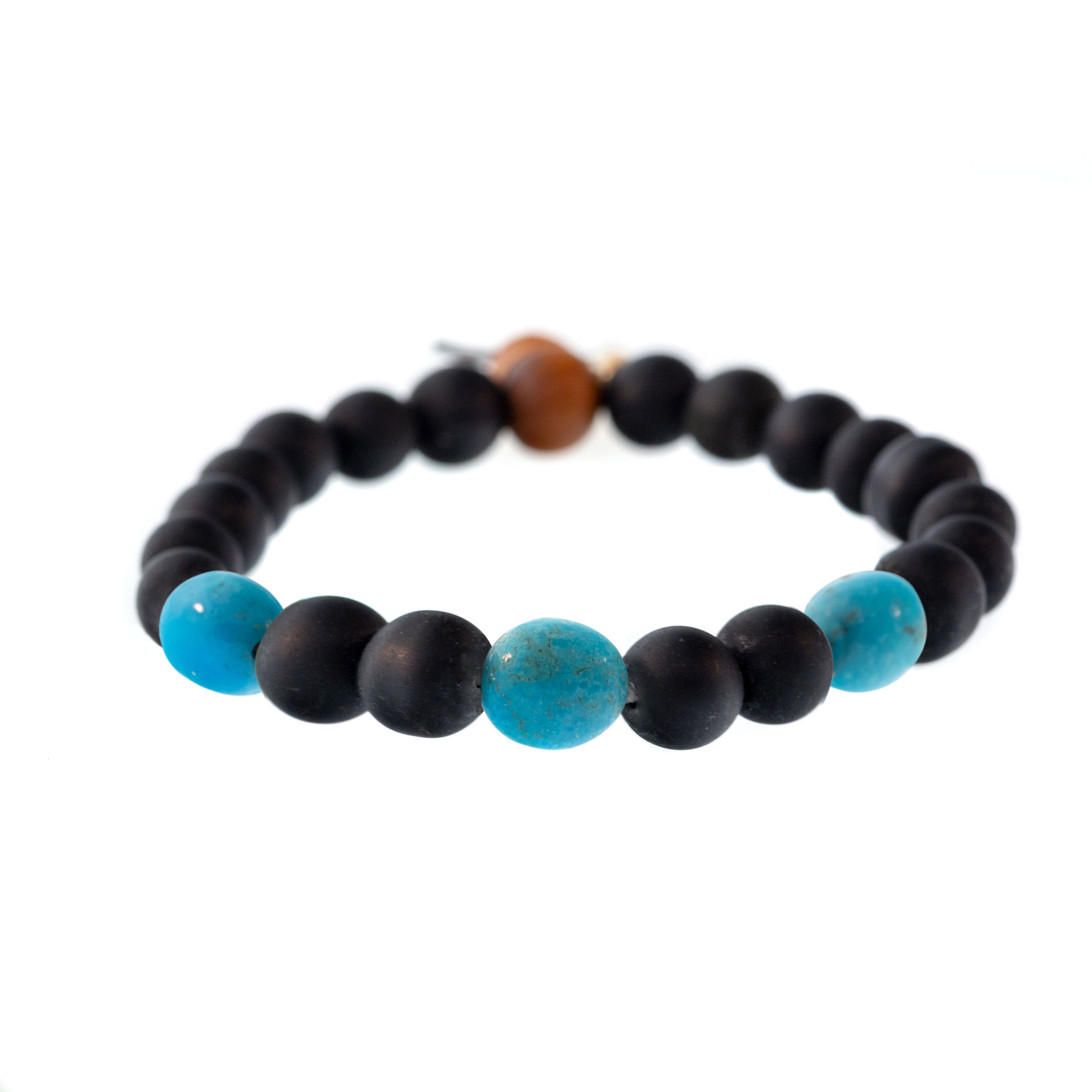3-Stone Raj Shaligram Bracelet