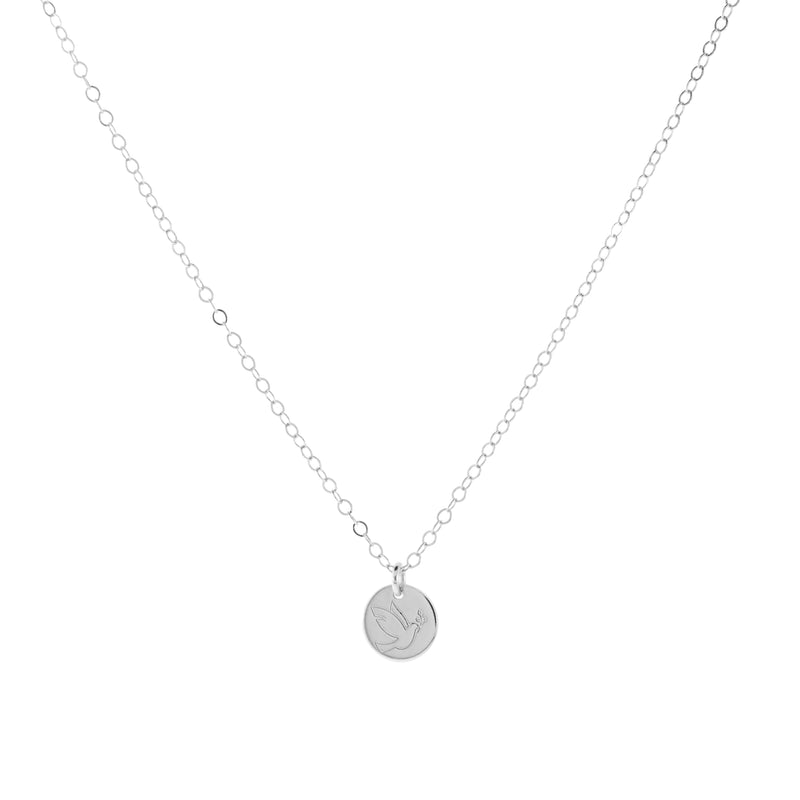 Dove Charm Necklace