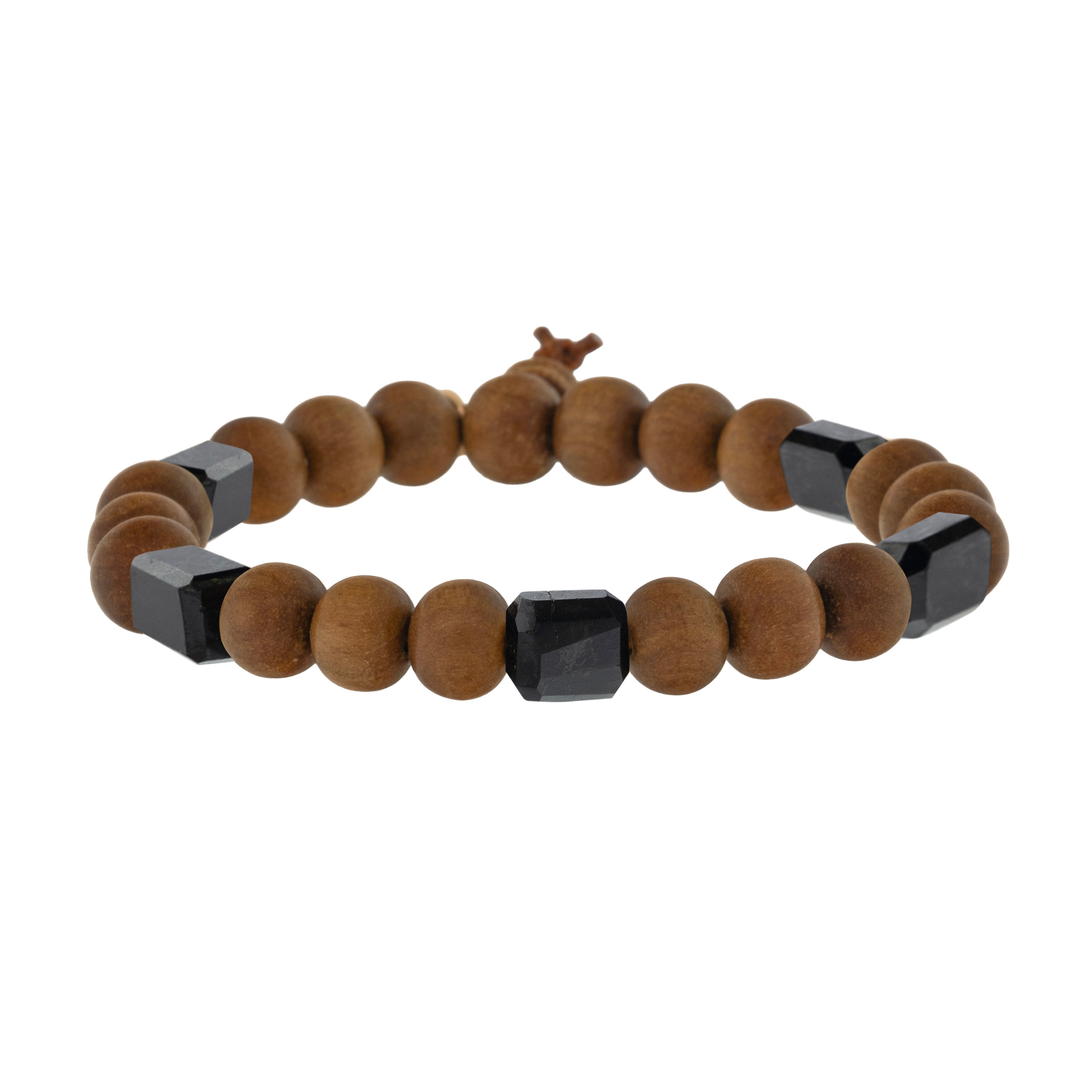 5-Stone Petite Rock Sandalwood Bracelet