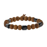 5-Stone Petite Rock Sandalwood Bracelet