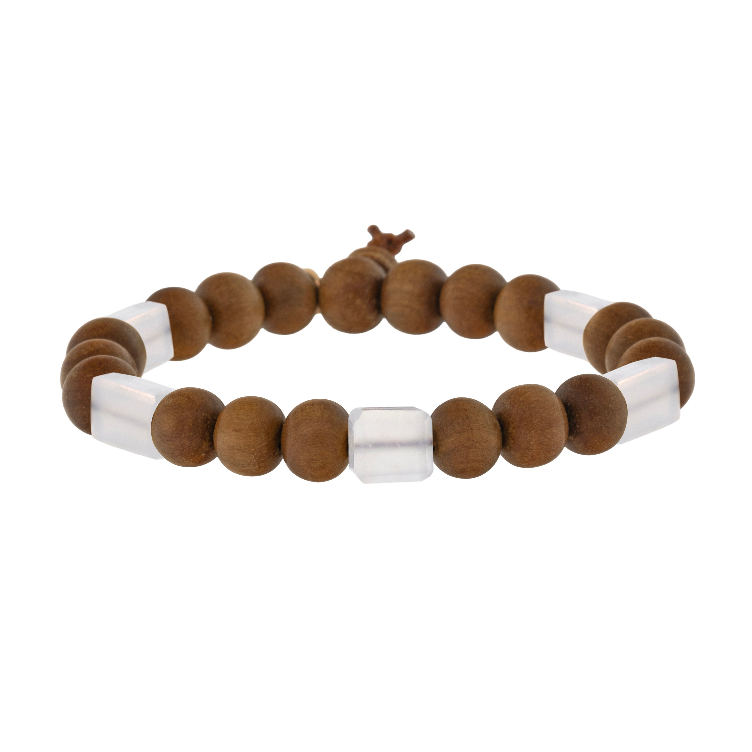 5-Stone Petite Rock Sandalwood Bracelet