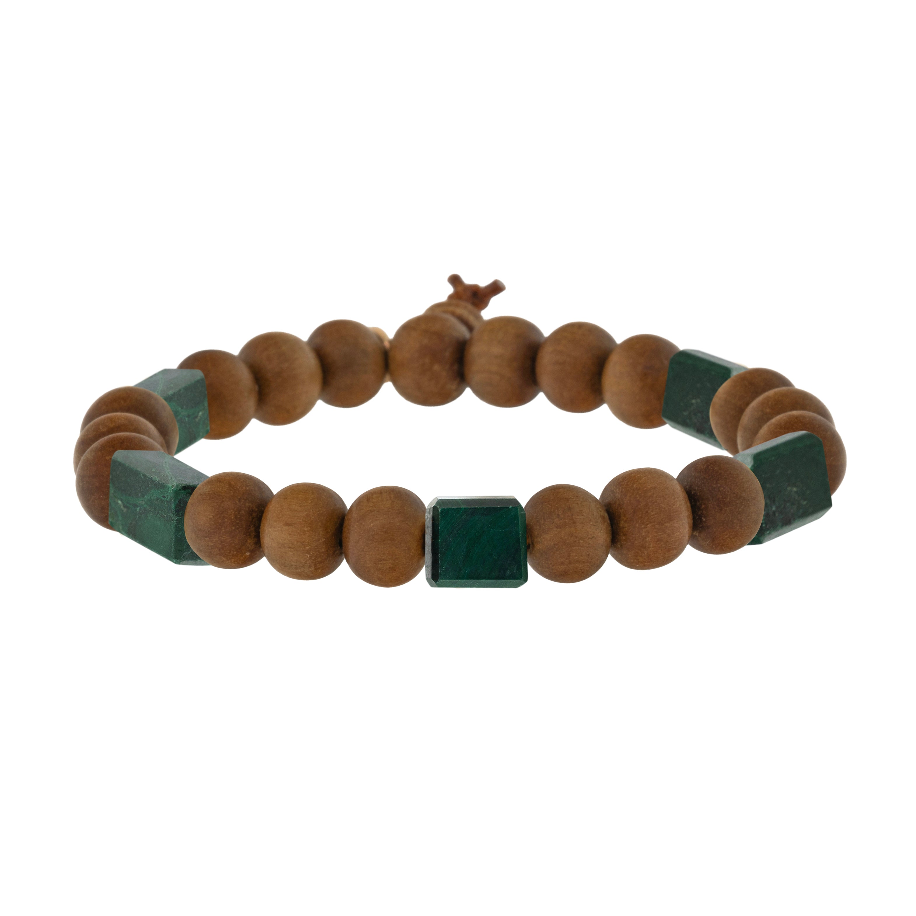5-Stone Petite Rock Sandalwood Bracelet