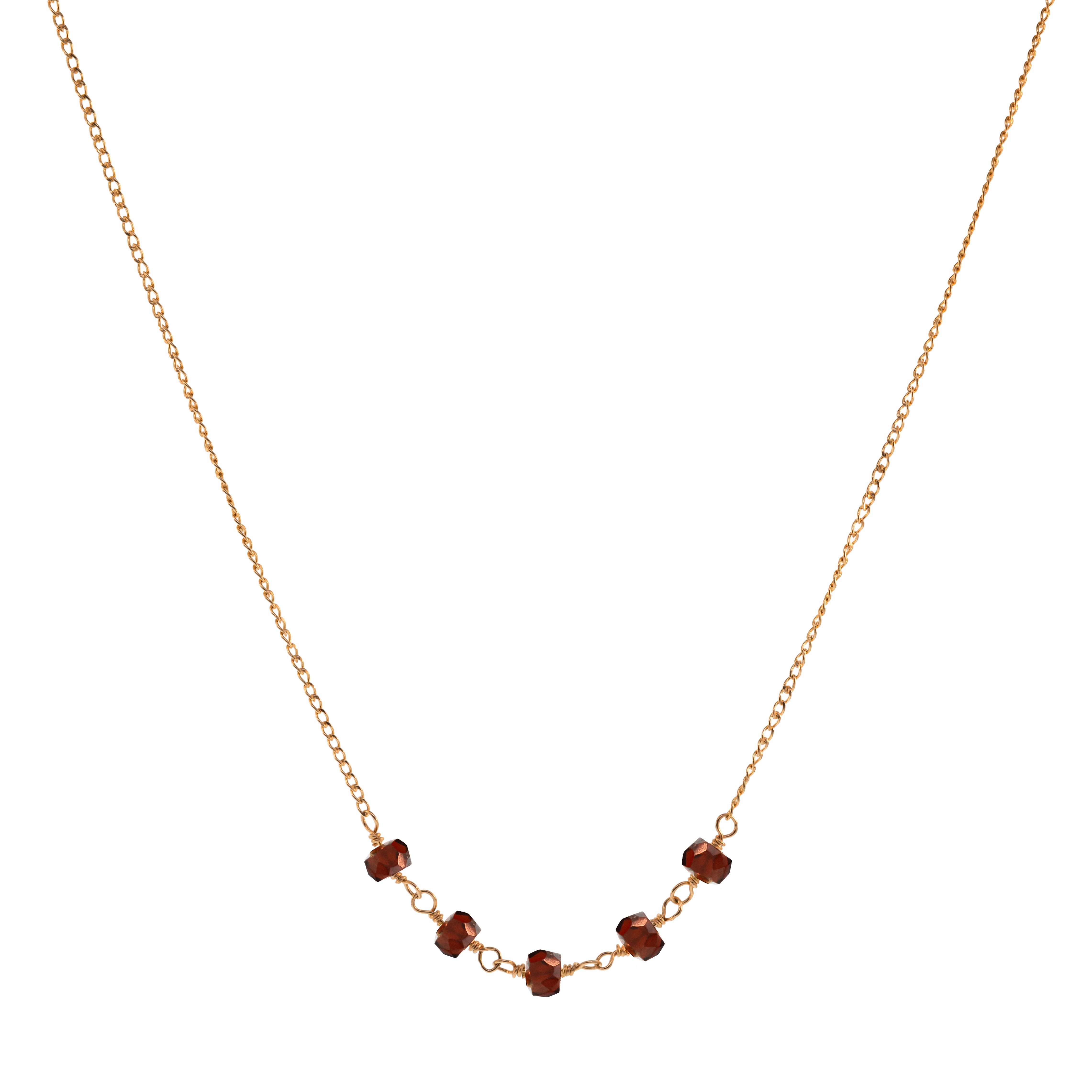 5-Stone Mila Necklace