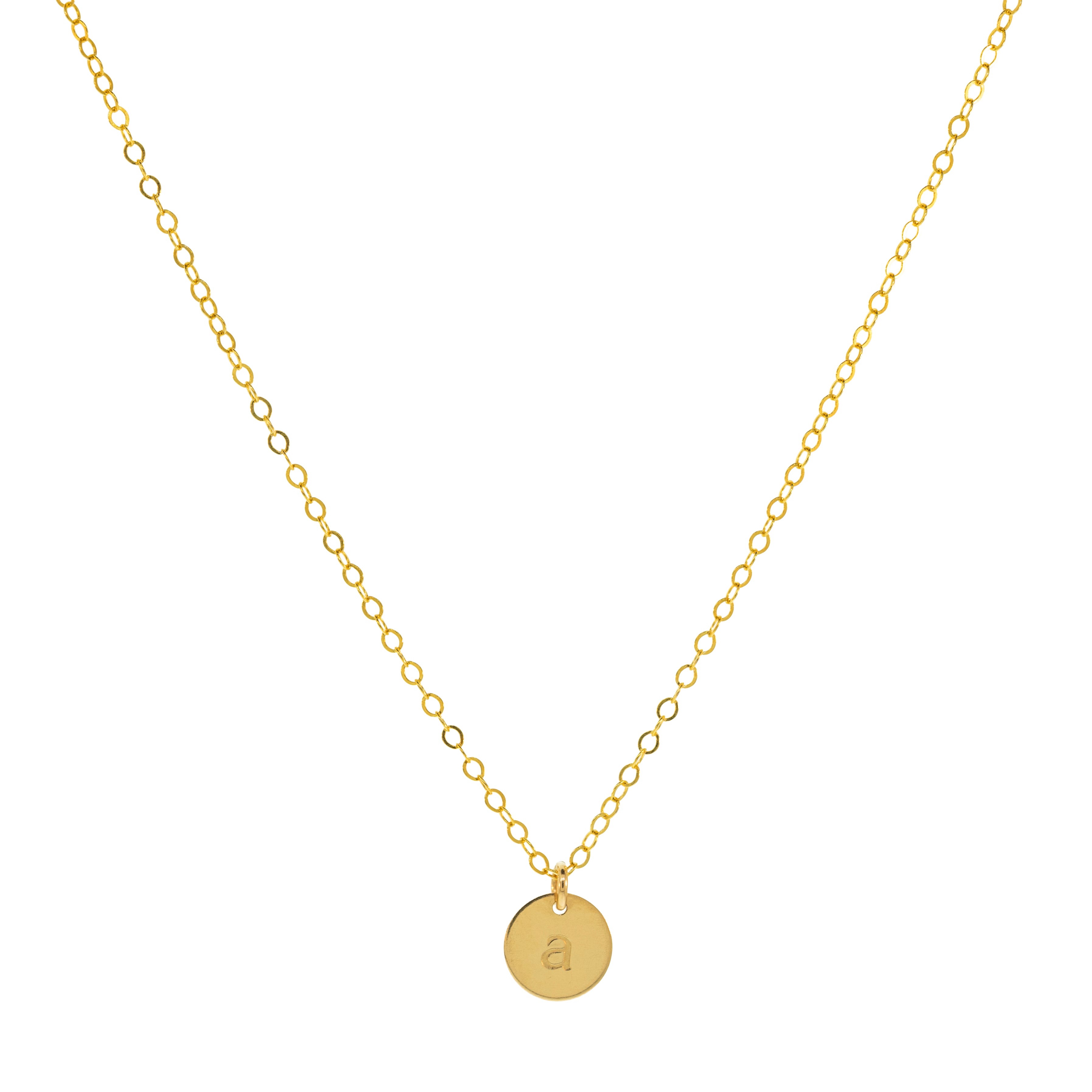 Alphabet Charm Necklace