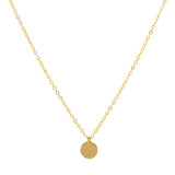 Cancer Ribbon Charm Necklace