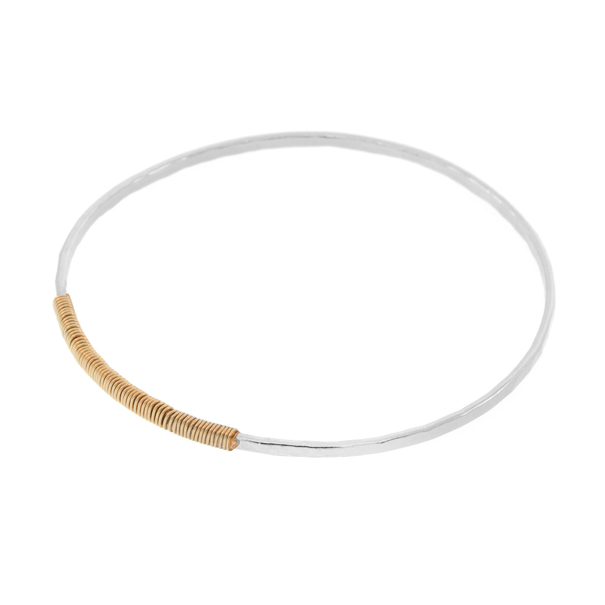 【美品】pryground シュウト　 009-ROD-BANGLE Hammered Bangle | Judith Bright Jewelry