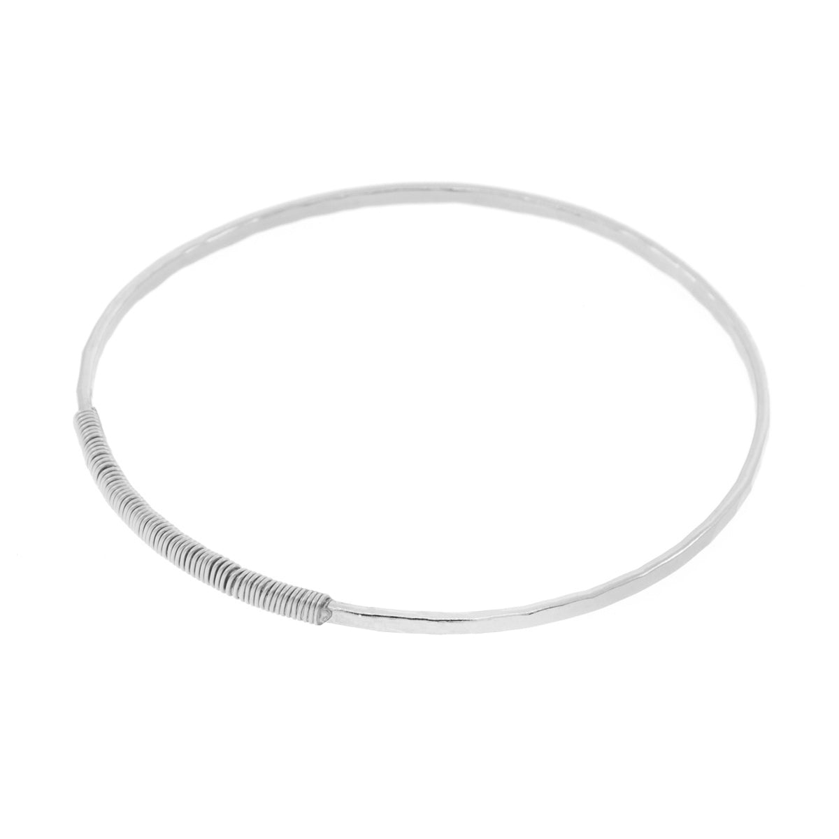 Hammered Bangle | Judith Bright Jewelry